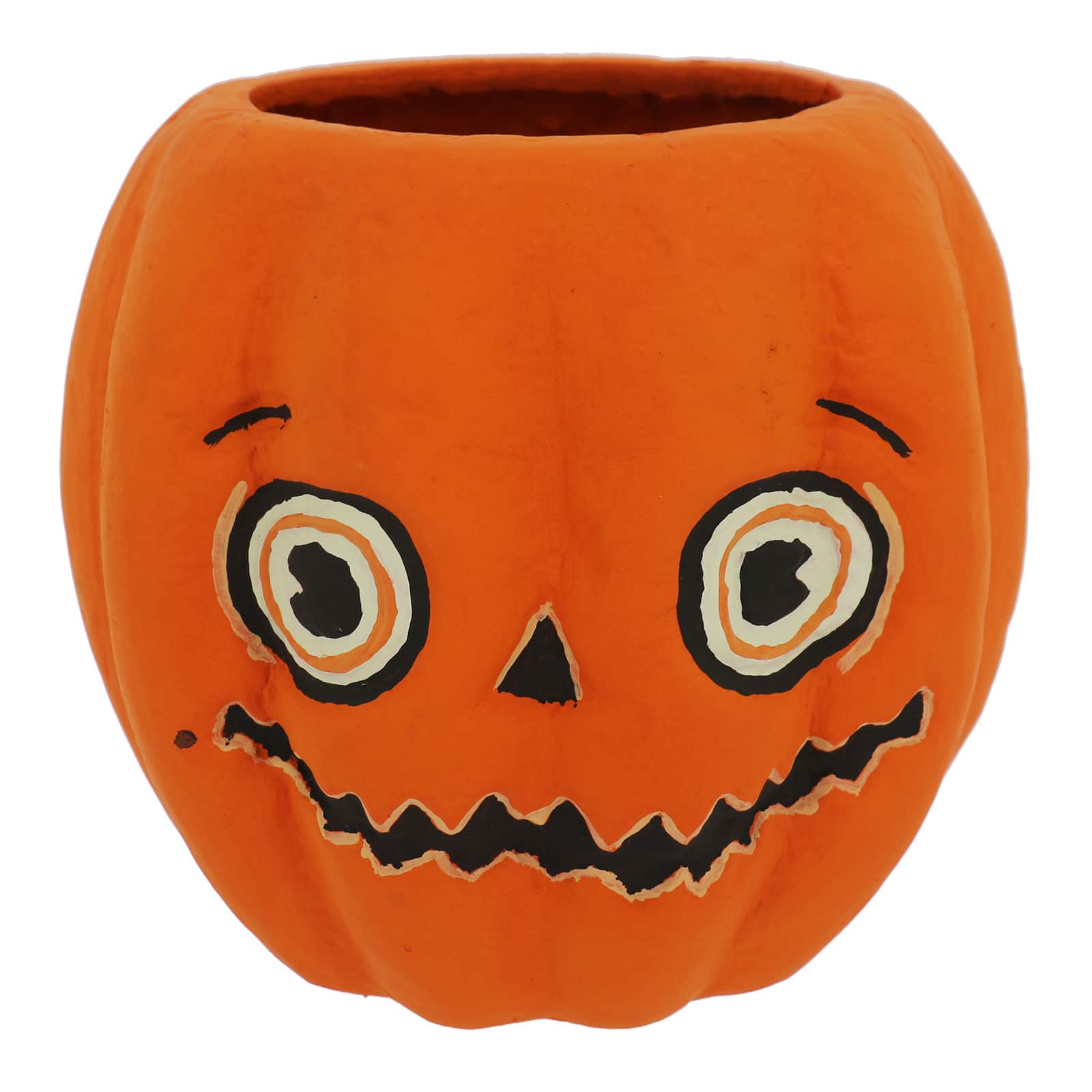 9" Jack-o'-Lantern Paper Mache Candy Bowl by Ashland®
