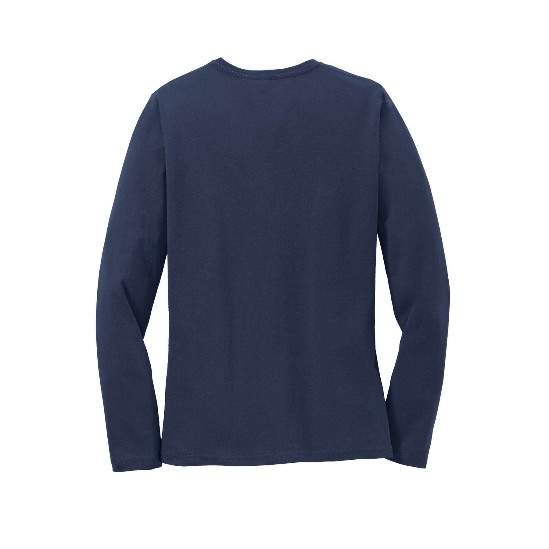 Port & Company® Core Cotton Colors Long Sleeve Ladies T-Shirt