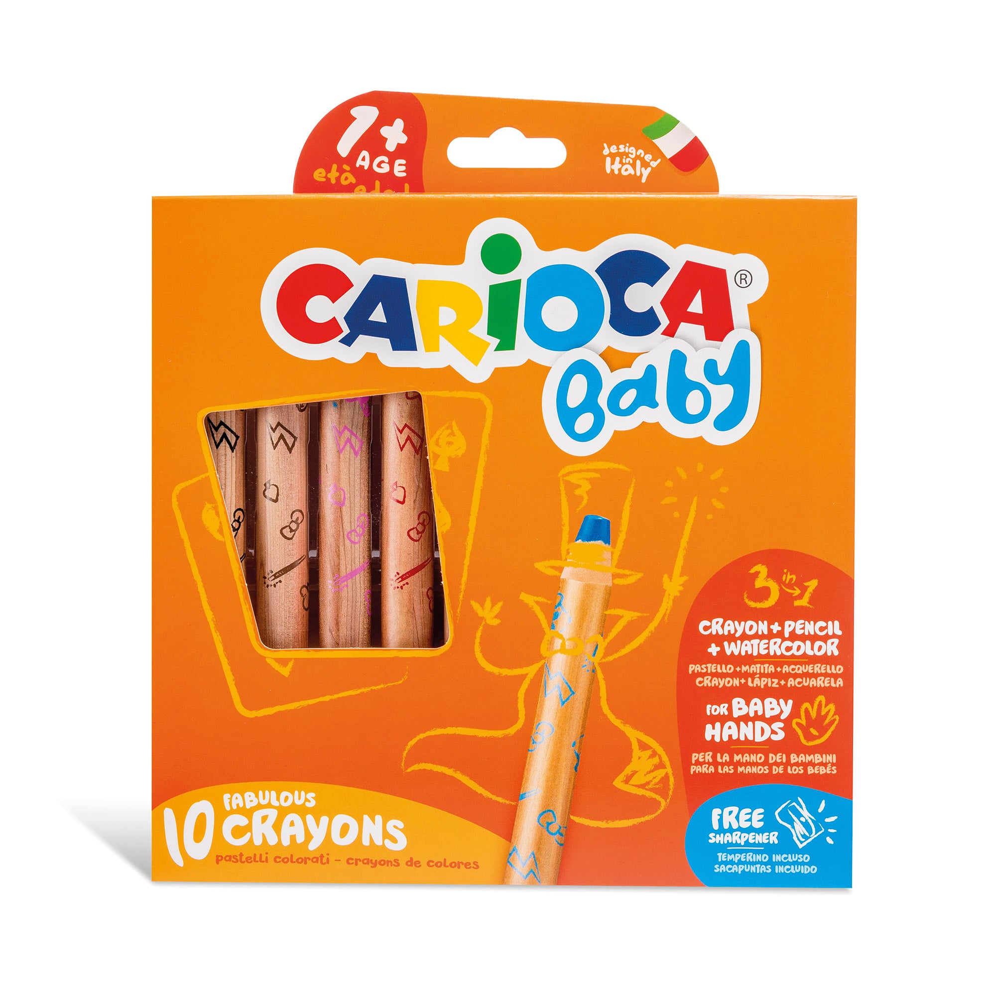CARIOCA® Baby 3 in 1 Crayons Set