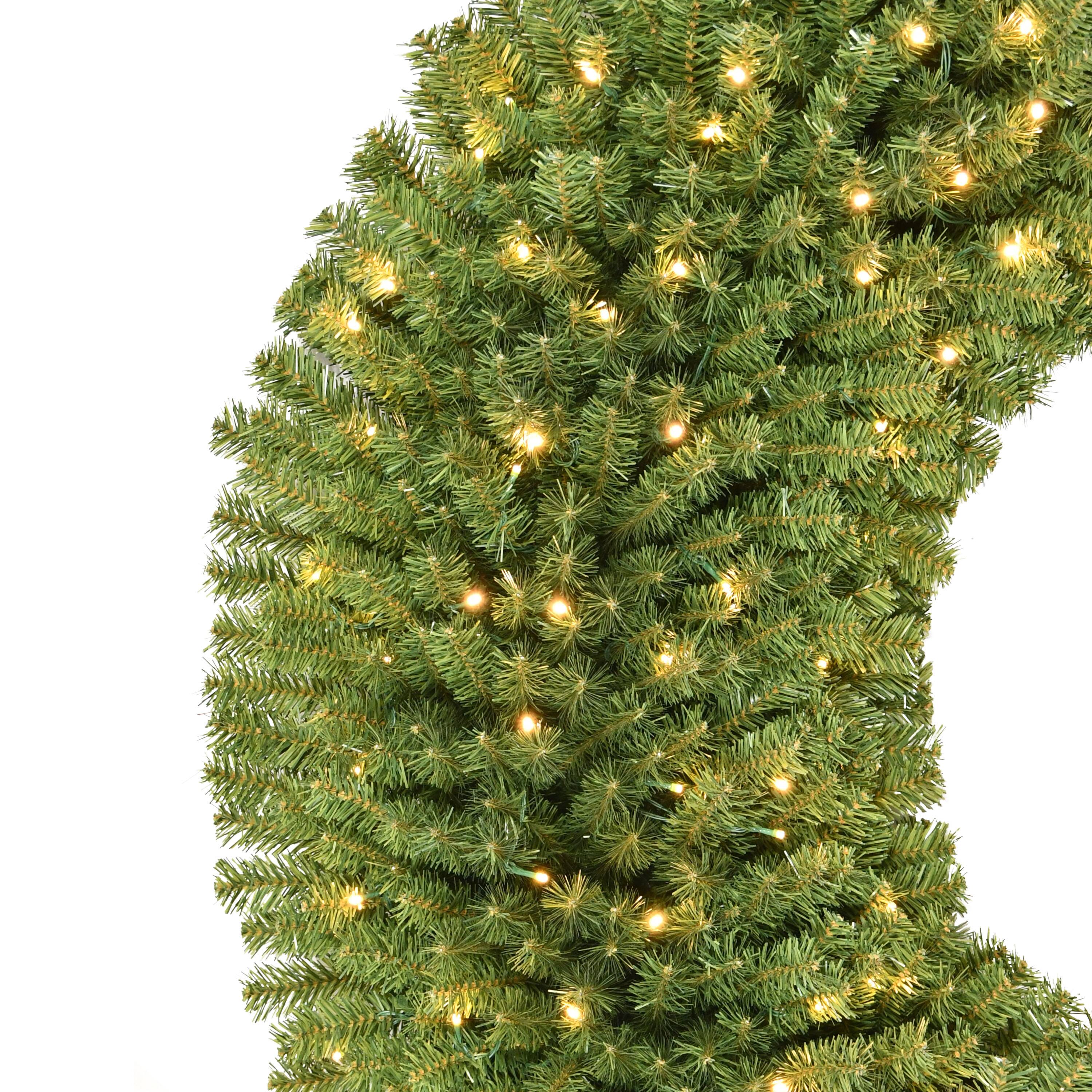 5ft. Pre-Lit Utah Spruce Artificial Wreath