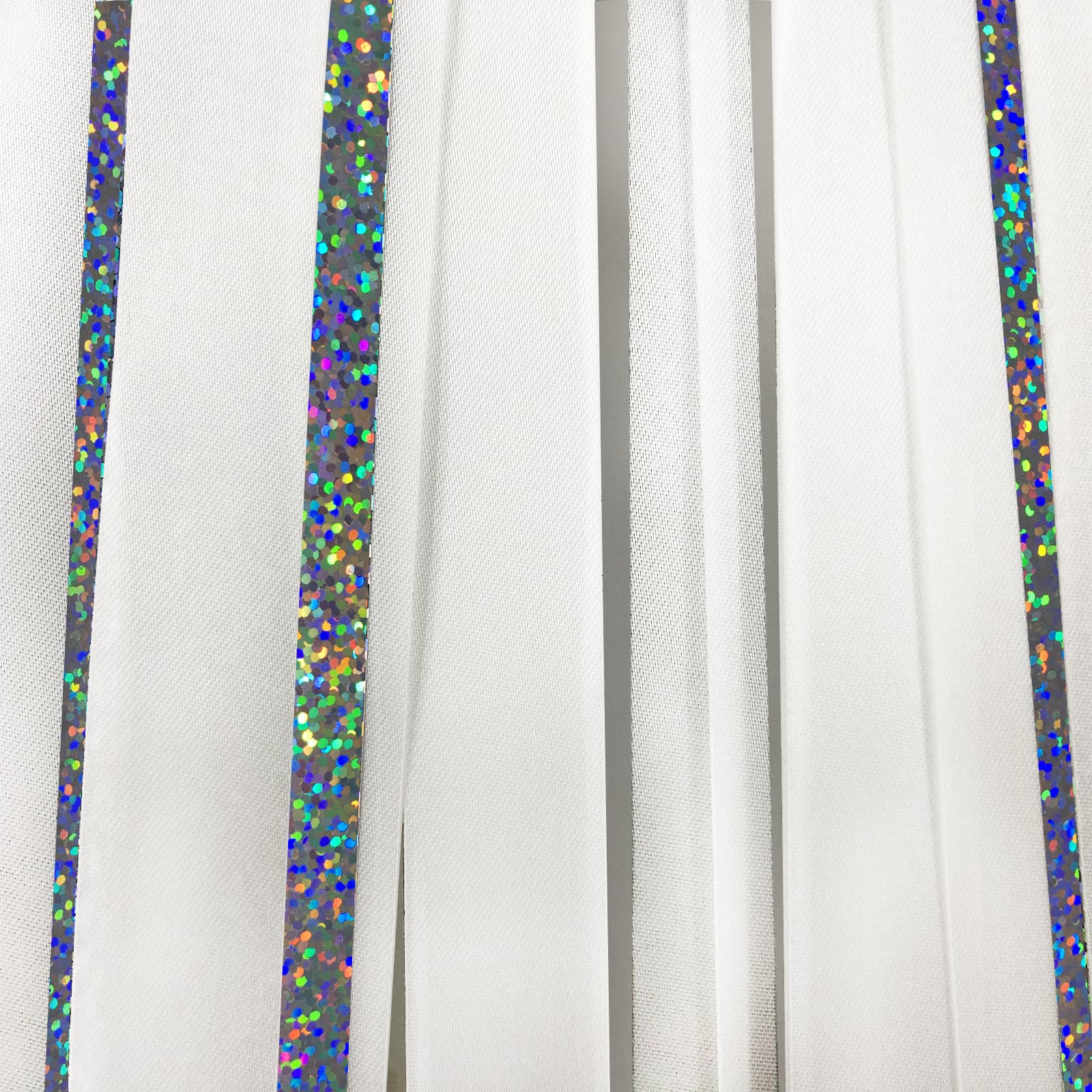 22" White & Silver Single Homecoming Garter by Celebrate It™
