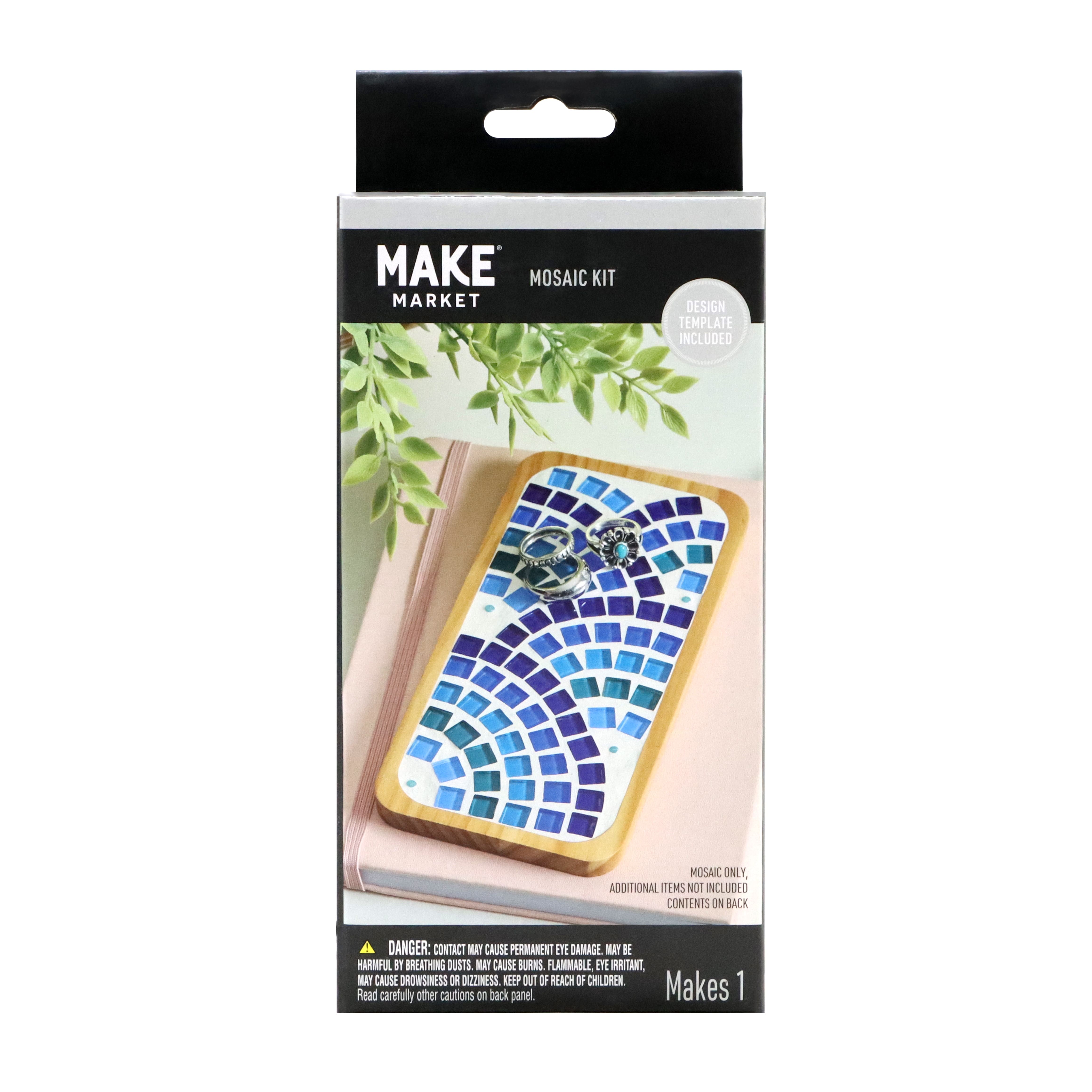 7" Blue Tile Tray Mosaic Kit by Make Market®