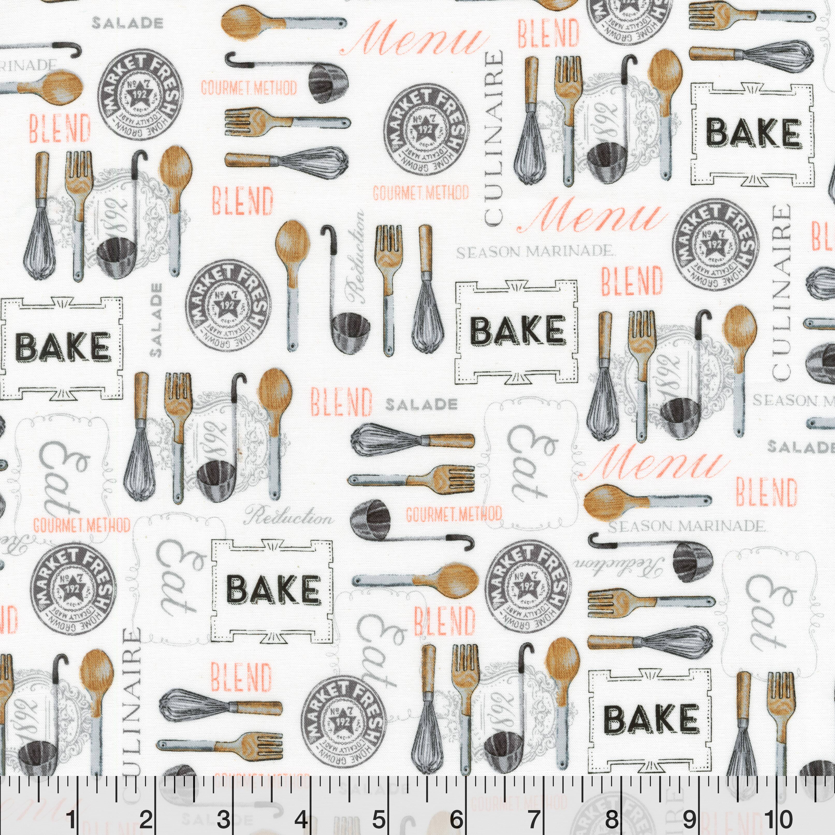 Robert Kaufman Gourmet Kitchen Fabric