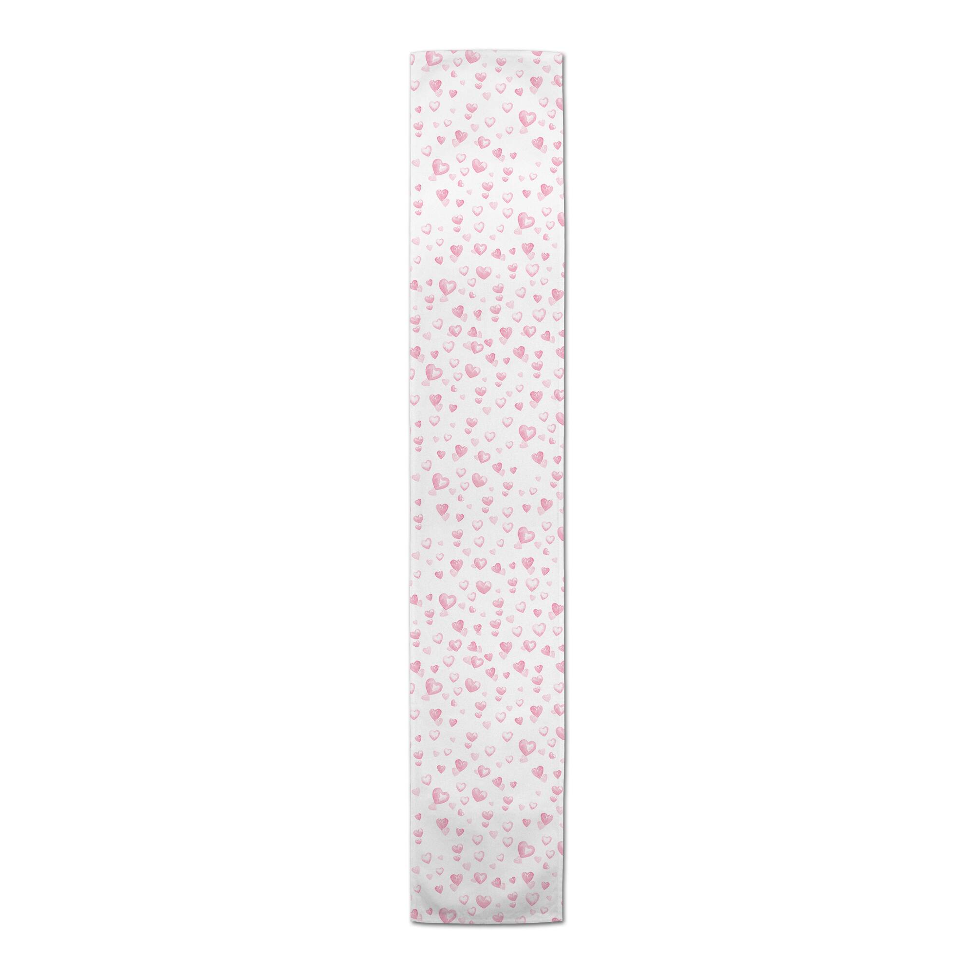 72" Heart Bubble Table Runner
