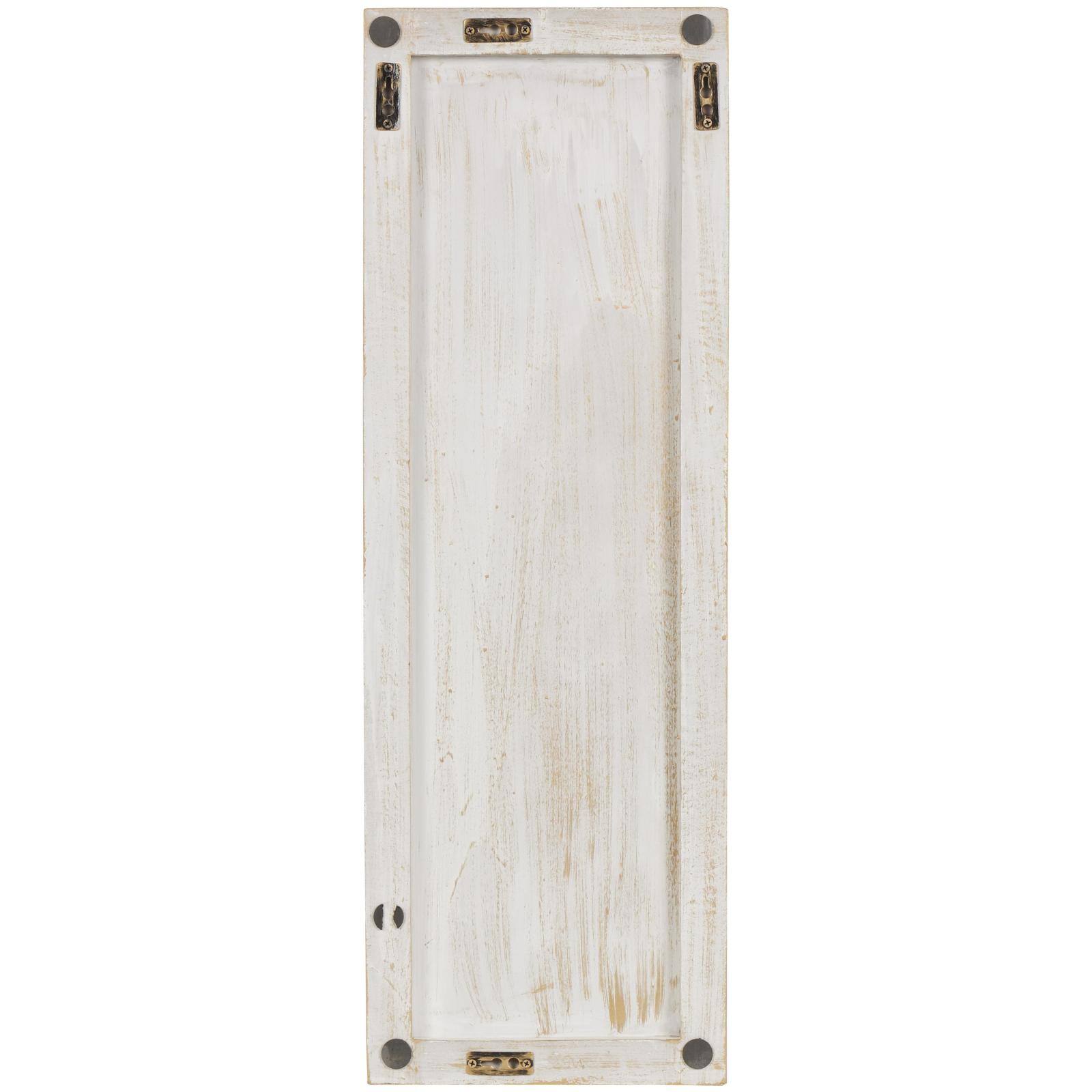 Gold & White Abstract Starburst Carved MDF Wall Décor
