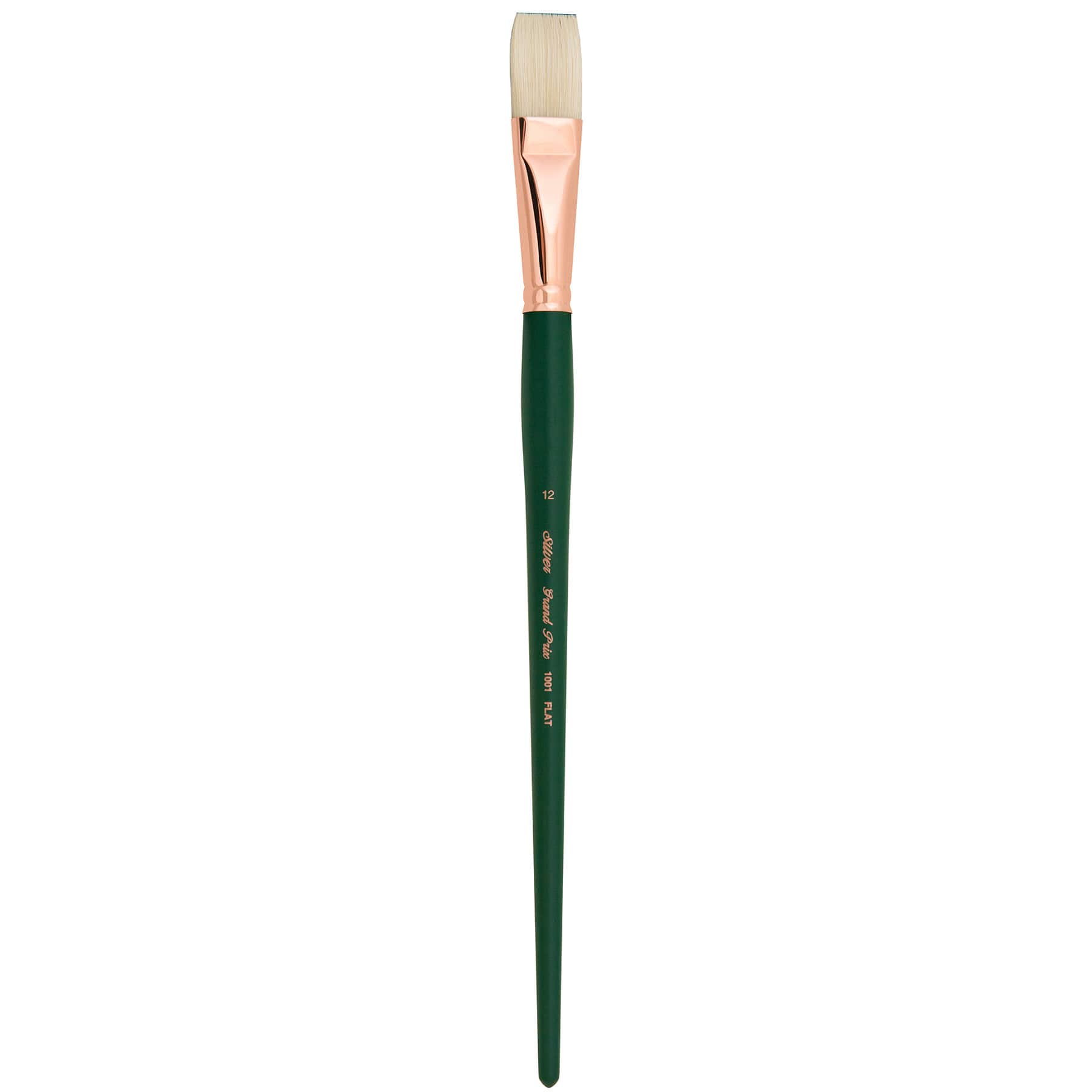 Silver Brush Limited Grand Prix® Series 1001 Size 12 Long Handle Flat Brush