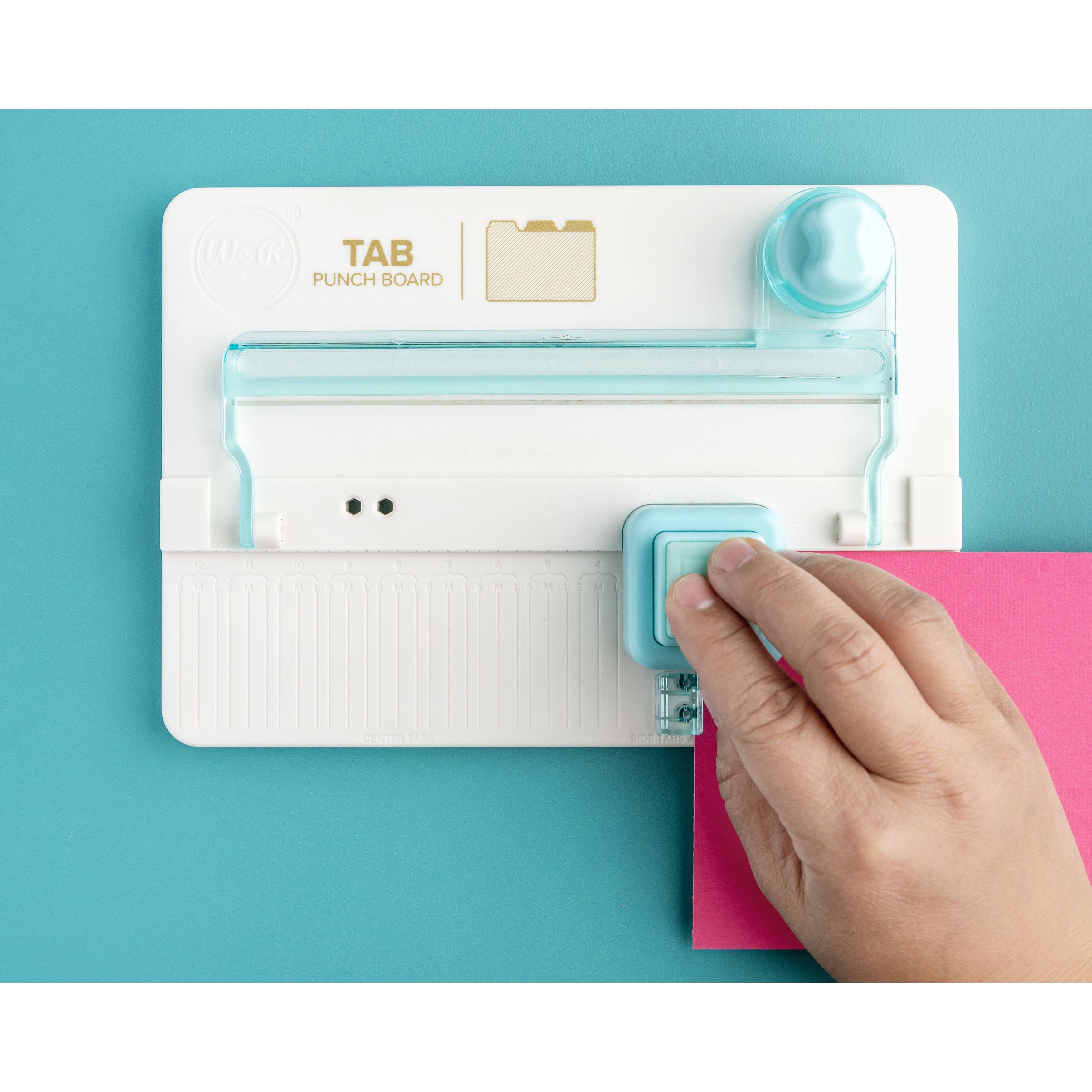 We R Memory Keepers® Tab Punch Board, 8.51" x 9.26