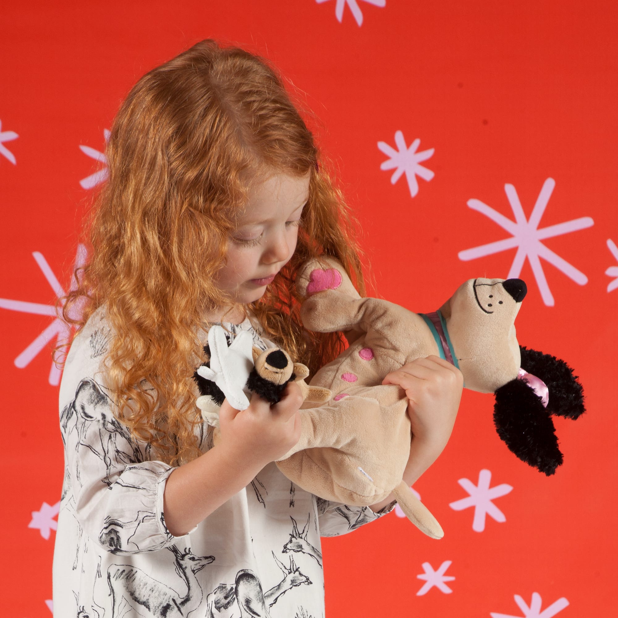 Manhattan Toy® Nursing Pets Nursing Nana Dog Plush Toy