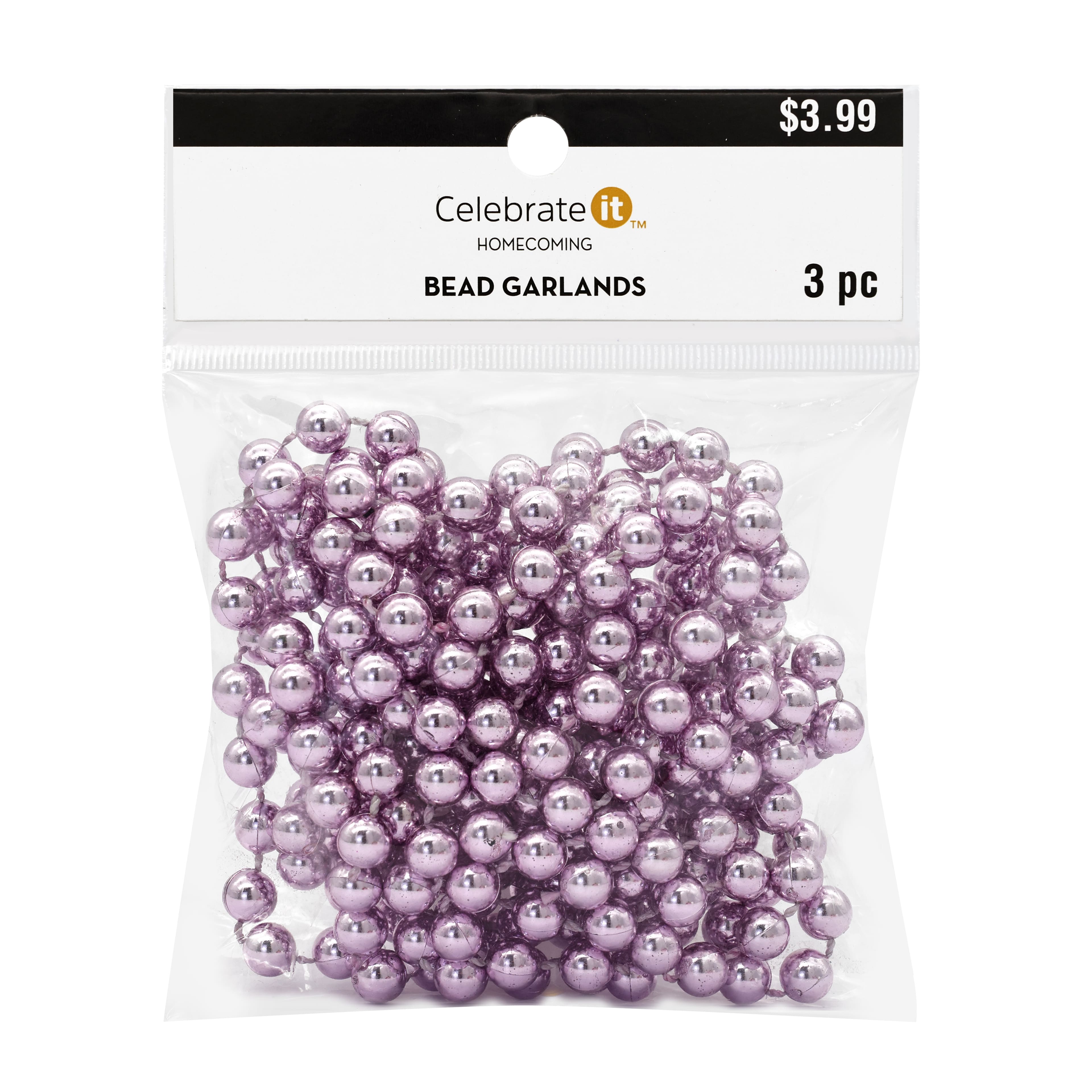 3ft. Homecoming Bead Garlands, 3ct. by Celebrate It®