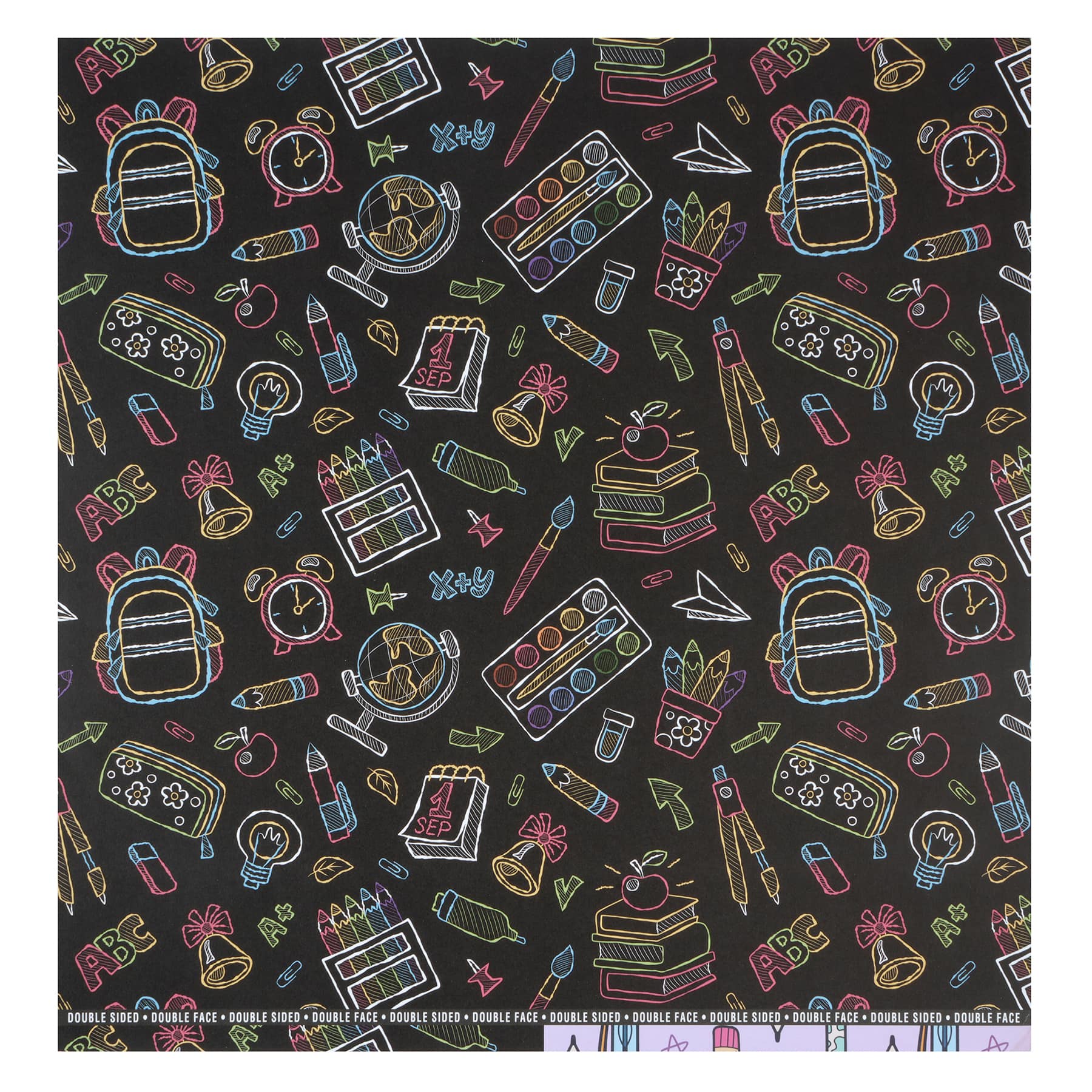 12" x 12" Back-to-School Double-Sided Cardstock Paper by Recollections™