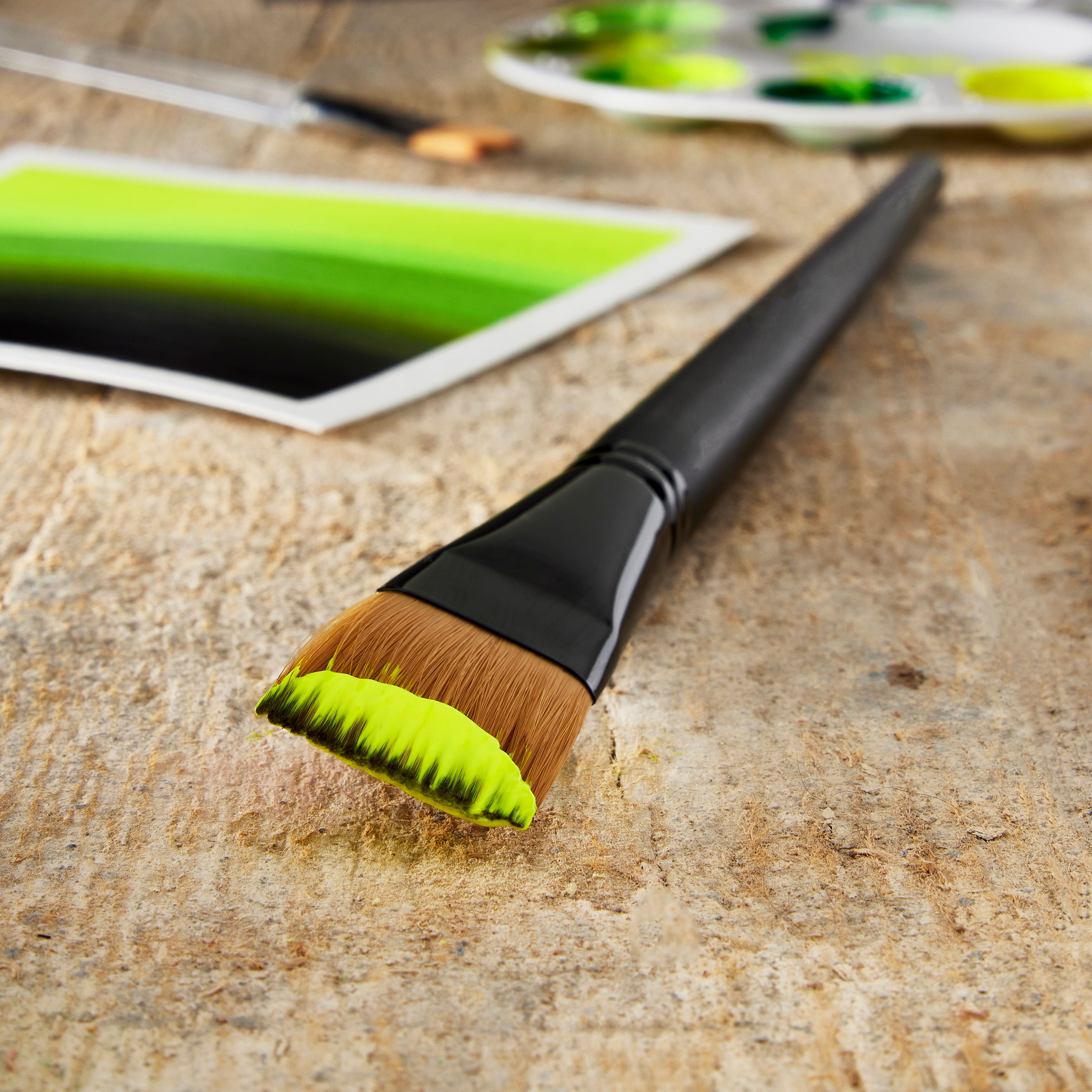 12 Pack: Royal & Langnickel® Essentials™ Long Handle Flat Brush