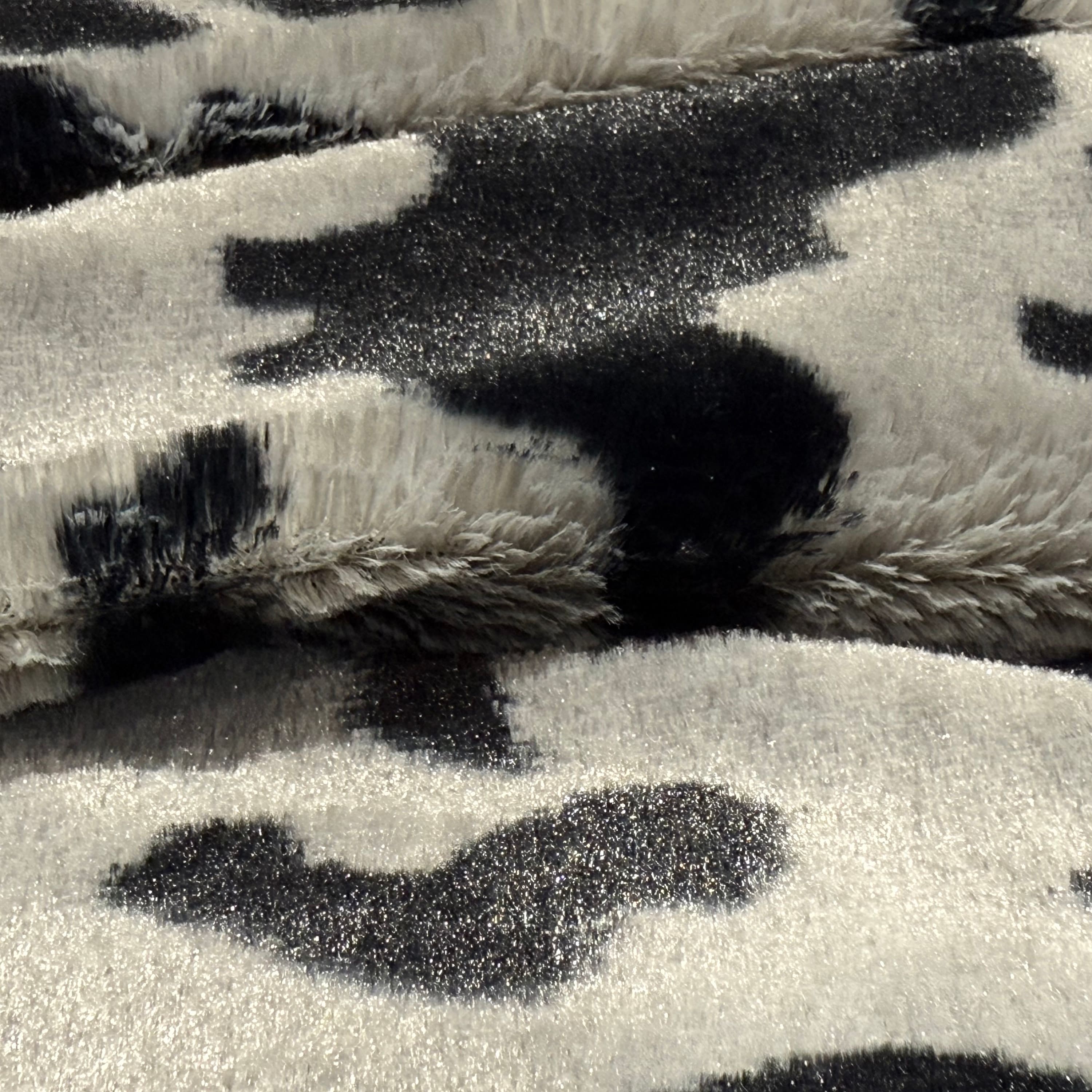 Feldman Gray Pony Safari Faux Fur Fabric