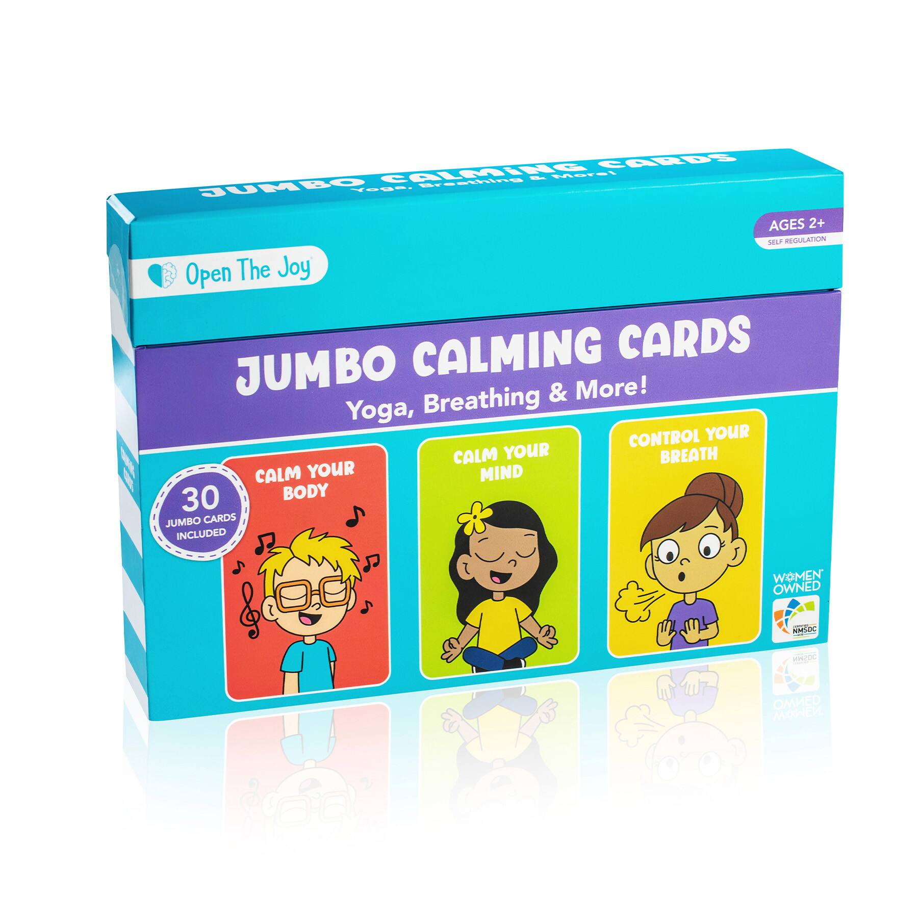 Open the Joy Jumbo Calming Tools Cards Set