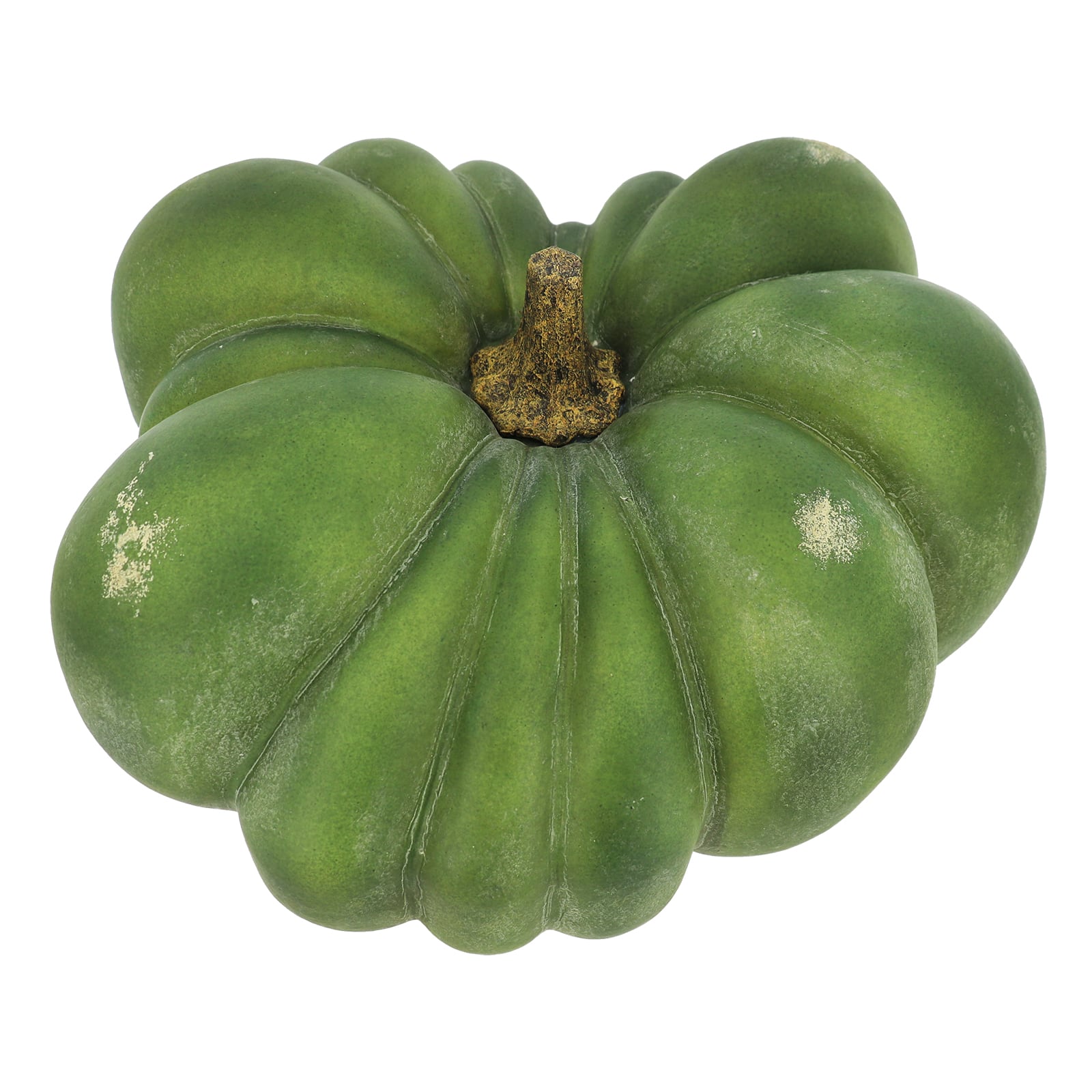 15" White Washed Green Decorative Pumpkin by Ashland®