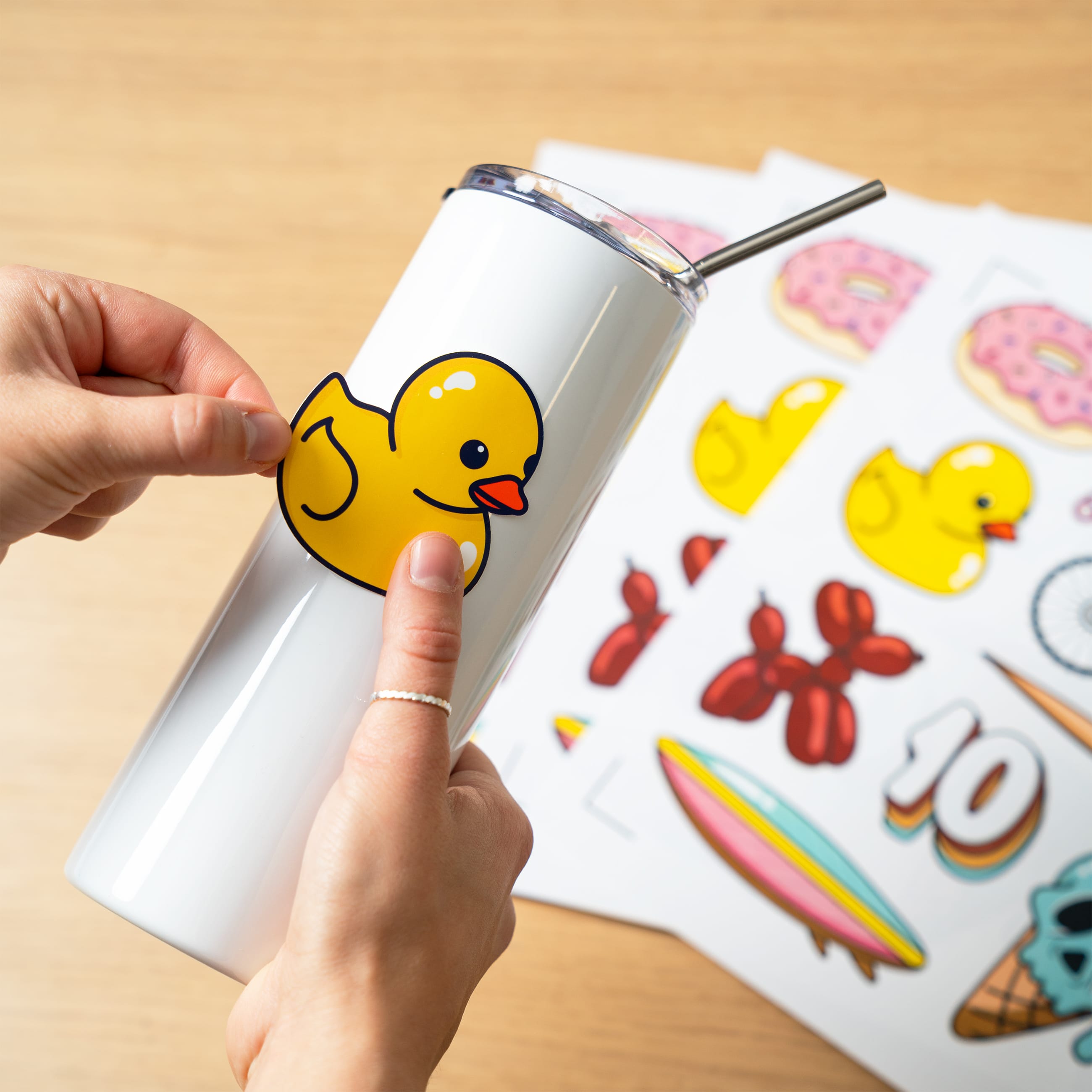 Siser® Easy® Stickers 8.5" x 11" Glossy Inkjet Printable Vinyl Sheets, 10ct.