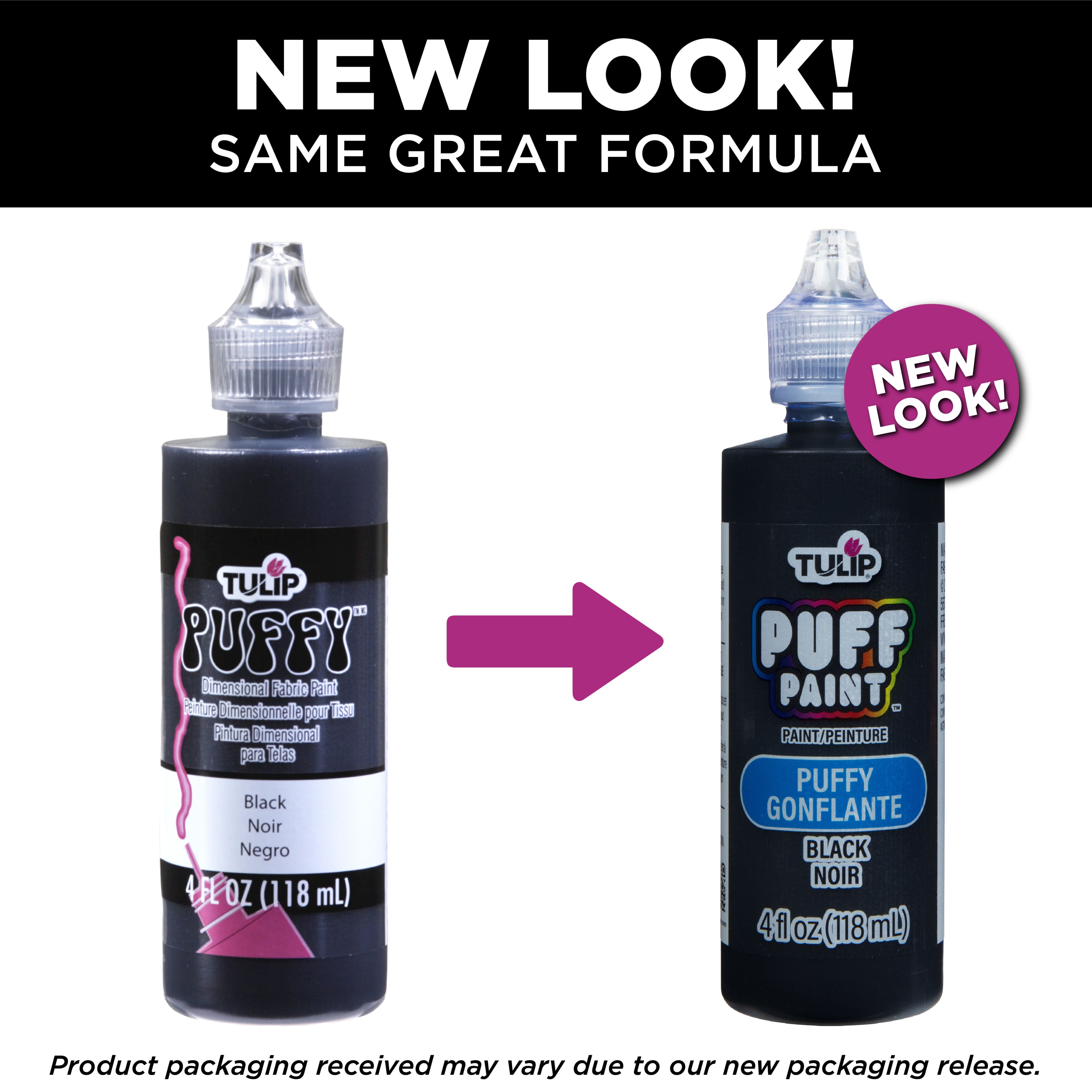 12 Pack: Tulip® Puff Paint™ 4oz. Puffy Dimensional Fabric Paint