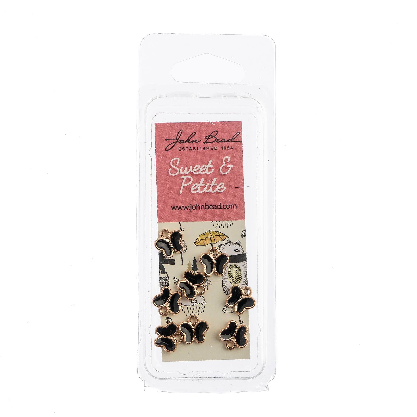 John Bead Sweet & Petite Butterfly Charms, 10ct.