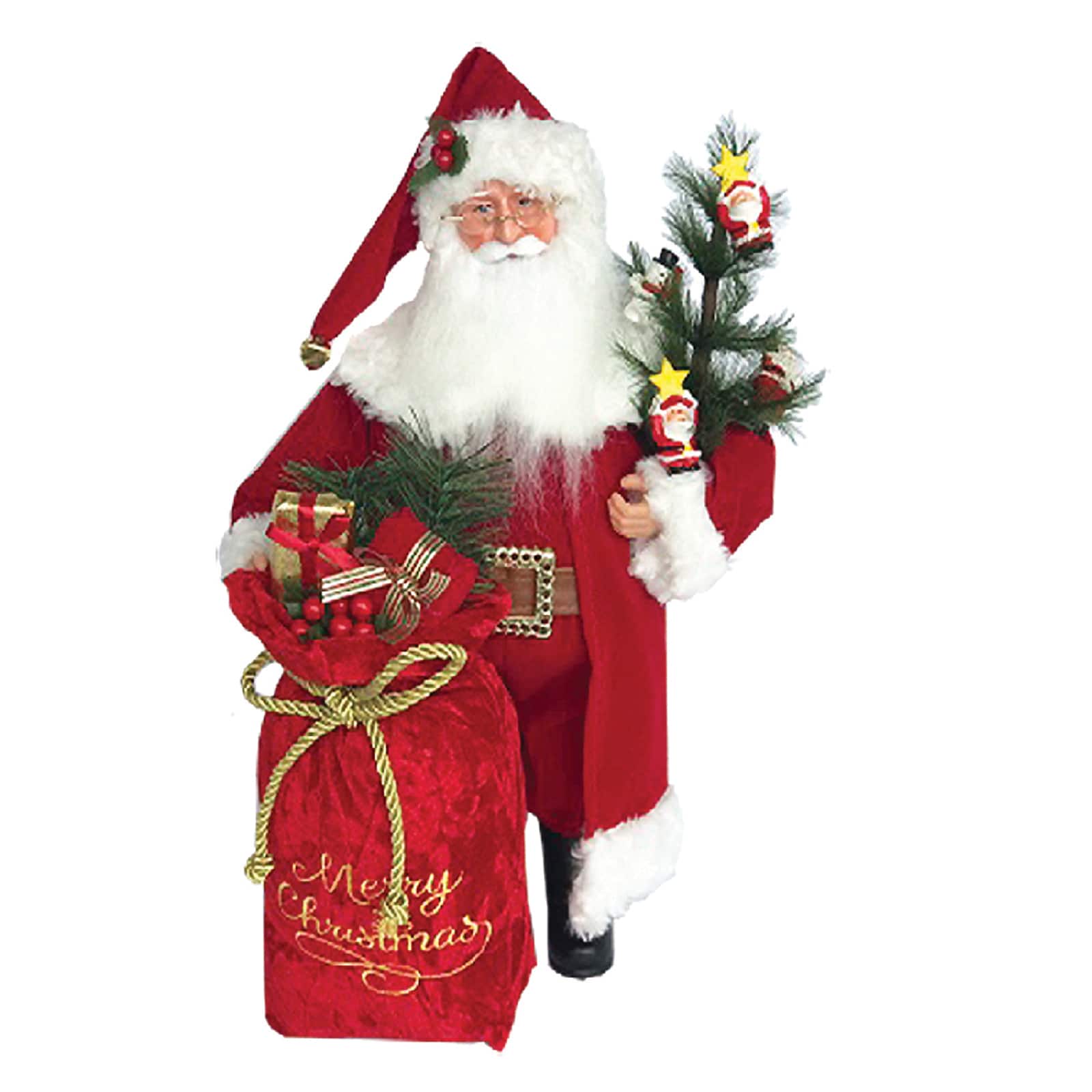 Santa's Workshop 15" Santa Delivery