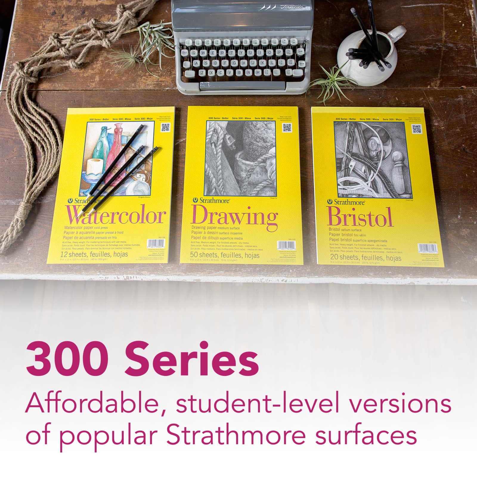 Strathmore® 300 Series Sketch Paper Pad