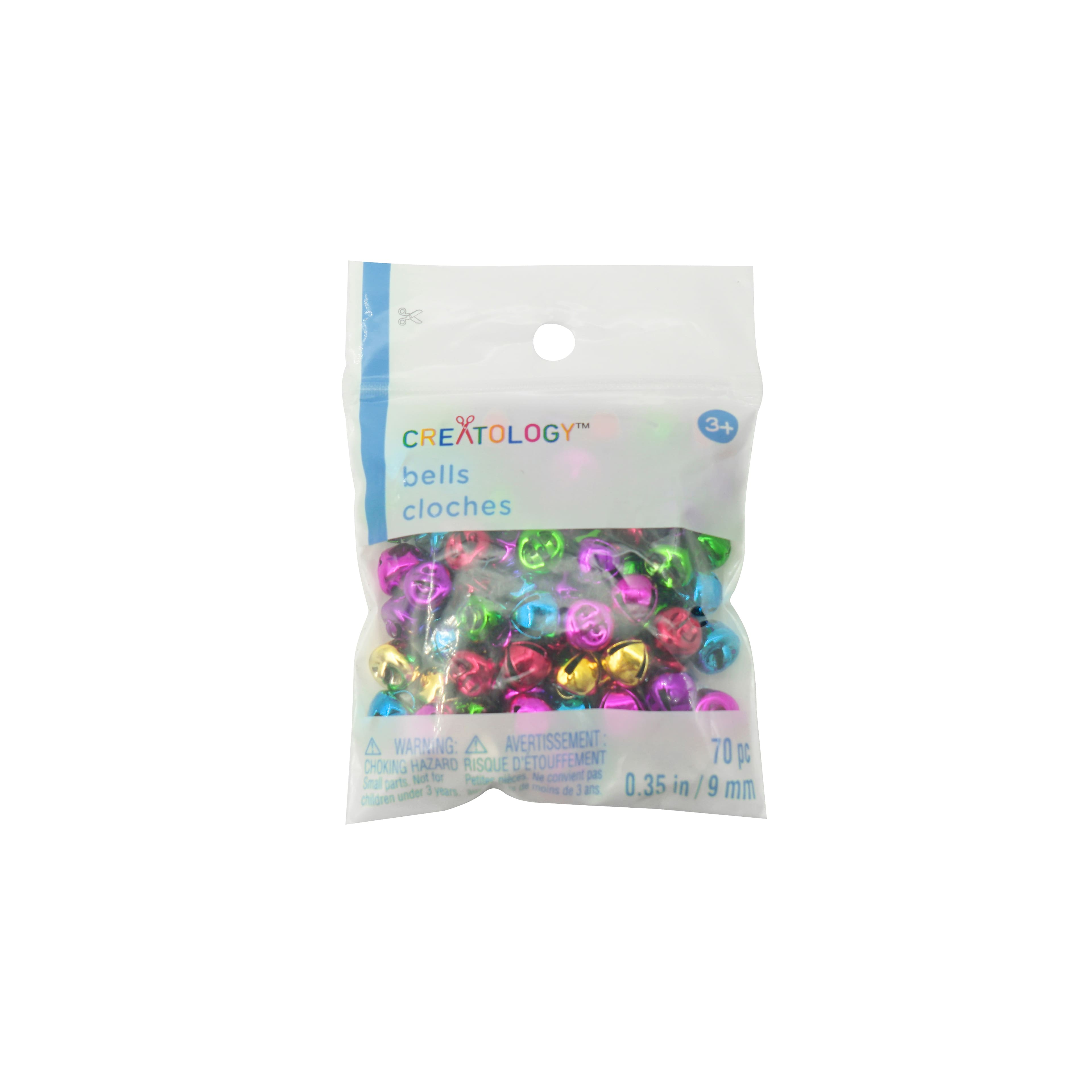 9mm Assorted Jingle Bells by Creatology™, 70ct.