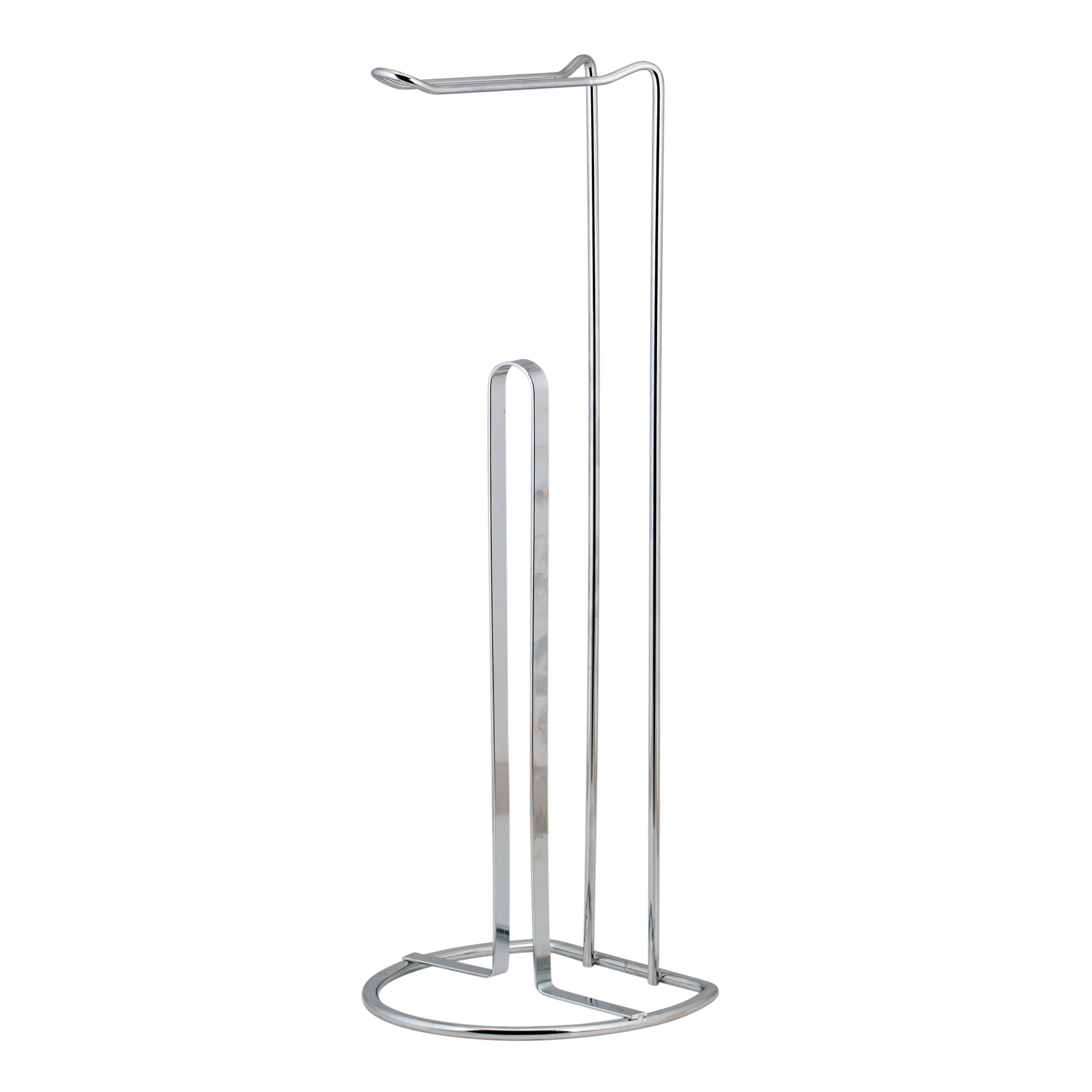 Bath Bliss Chrome Toilet Paper Reserve & Dispenser