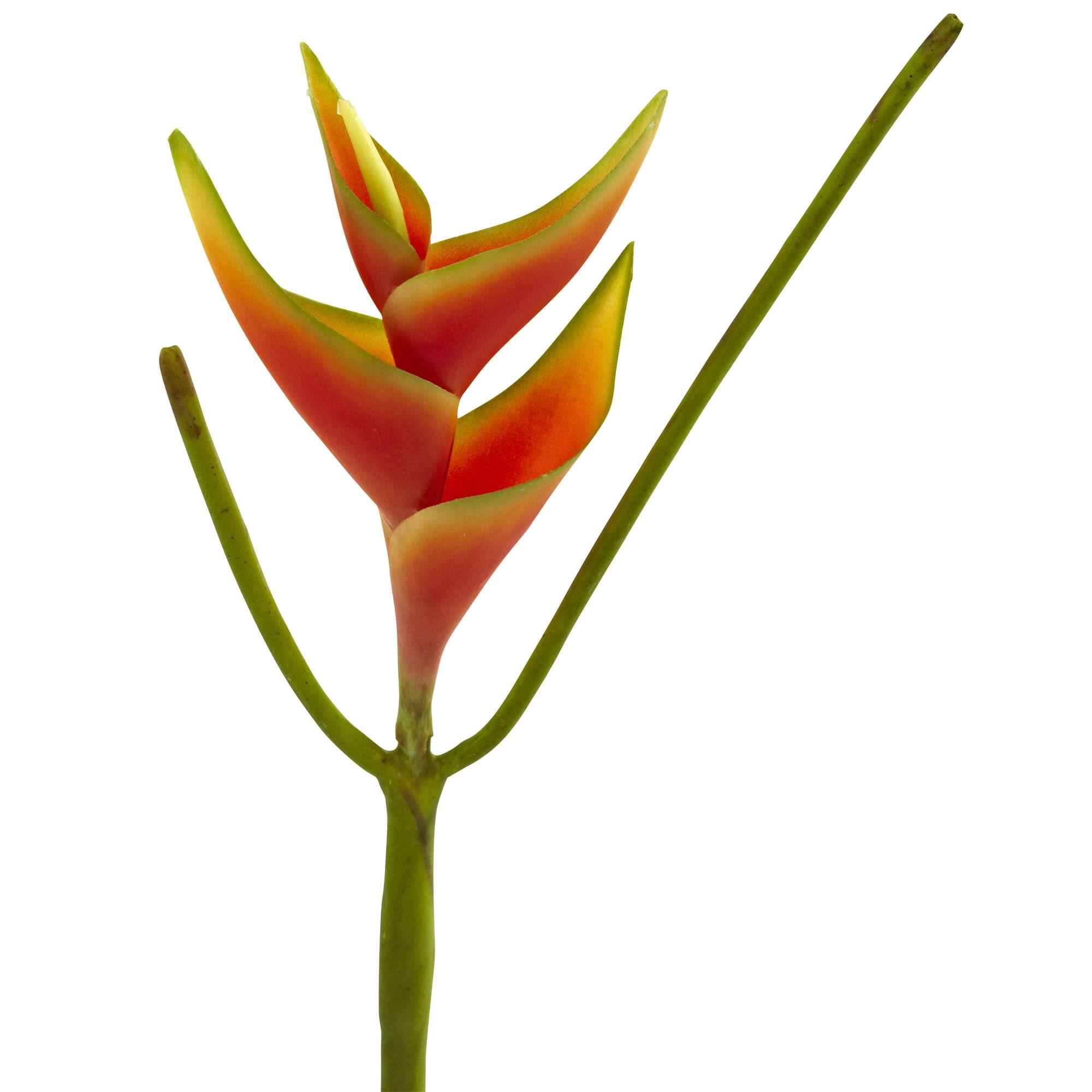 14" Mini Heliconia Artificial Flower (Set of 6)