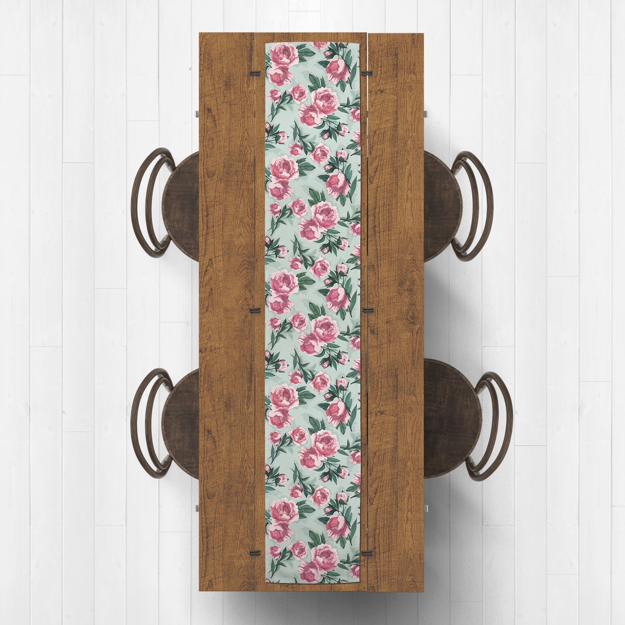Garden Florals Twill Table Runner