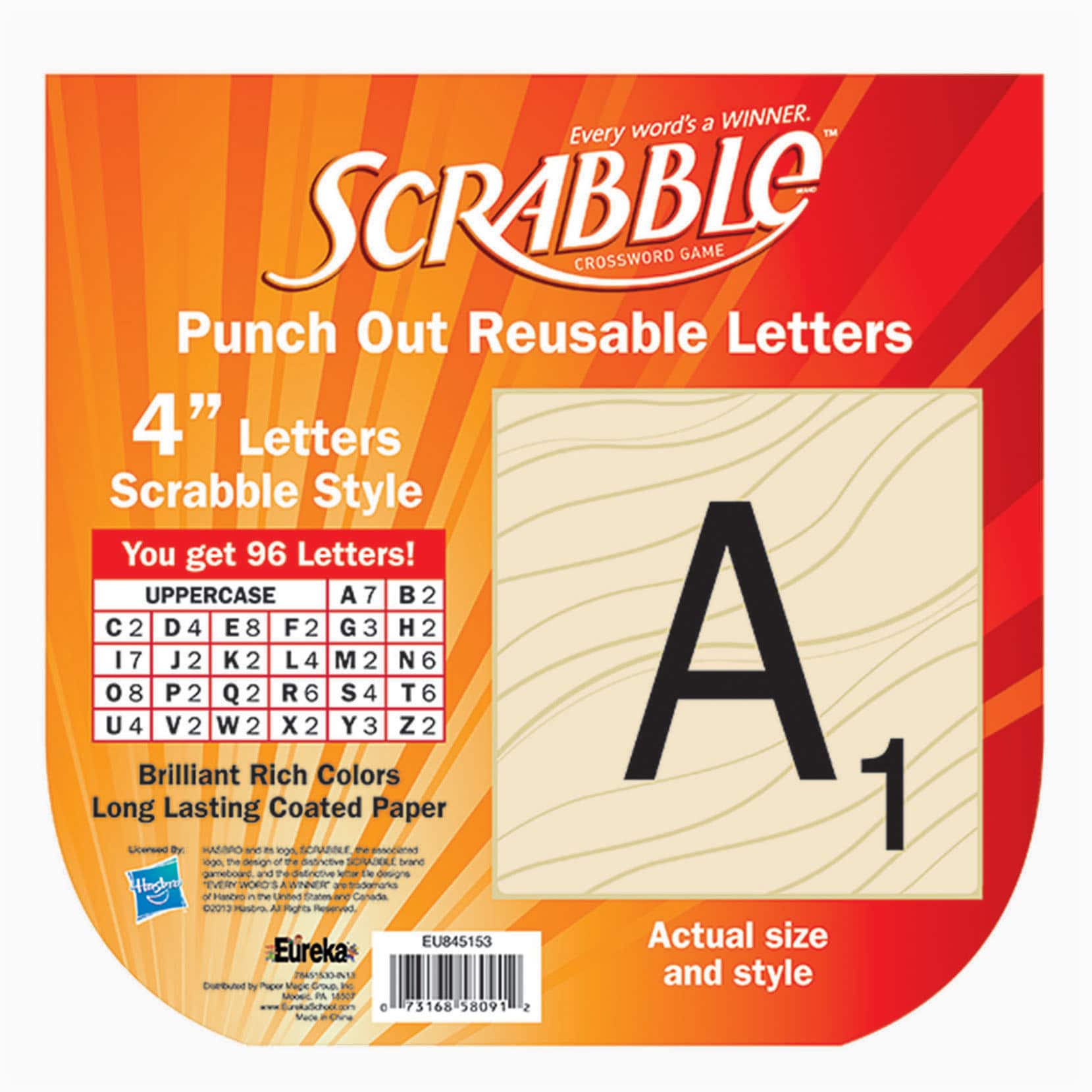 Scrabble™ Letters Deco Letters