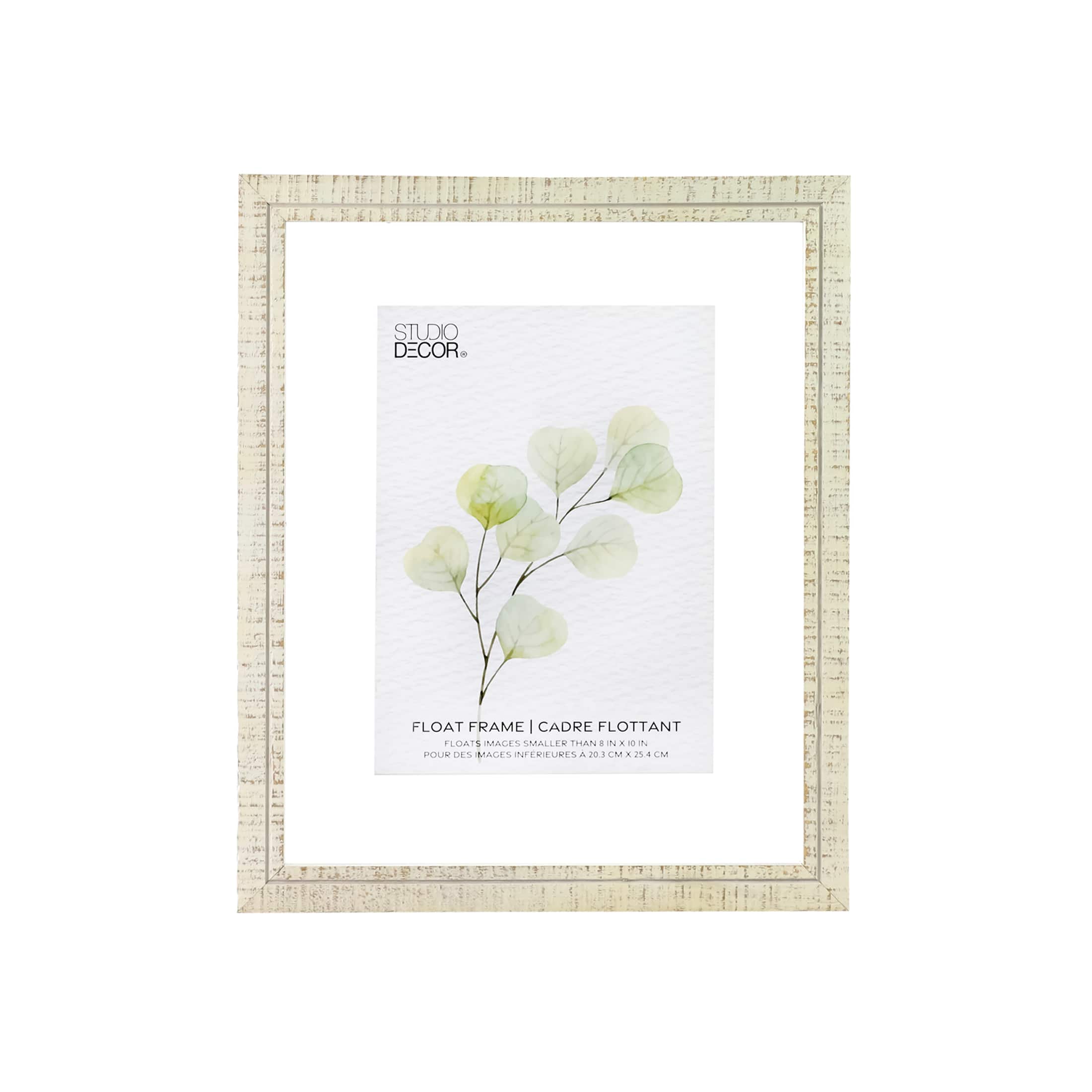 6 Pack: White 8" x 10" Wooden Float Frame by Studio Décor®