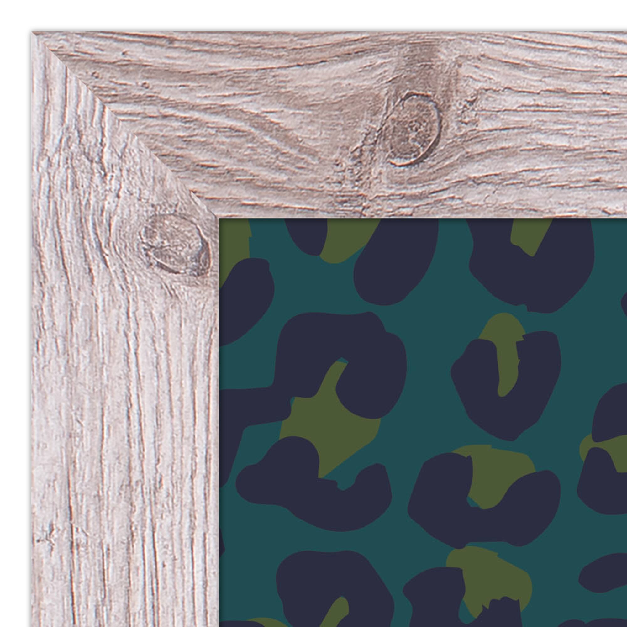 Goodness in Kindness Out Leopard Print in White Frame