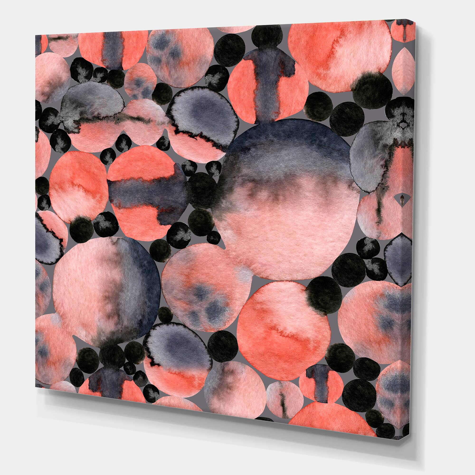 Designart - Abstract Geometric Polka Dots
