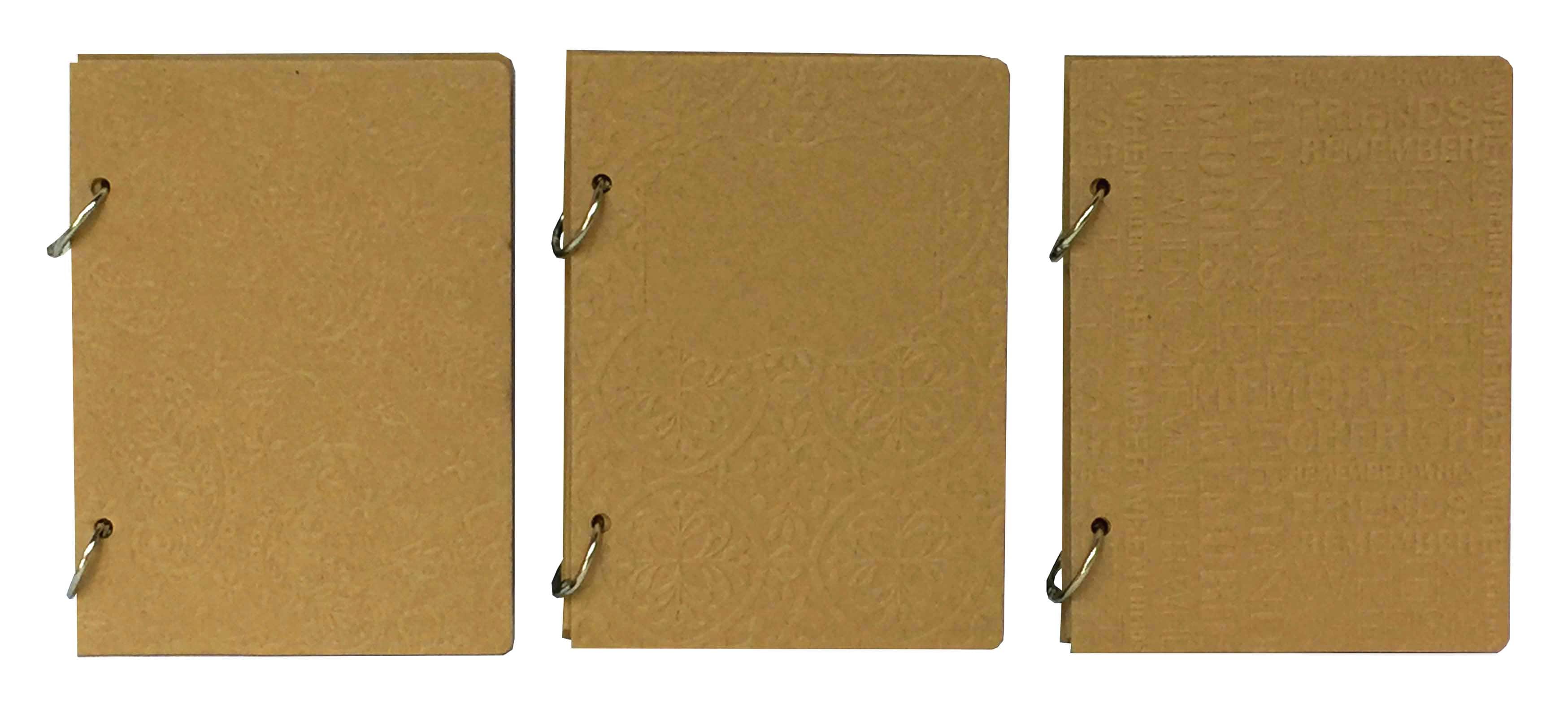 6 Pack: Assorted Debossed Chipboard Album by Recollections®