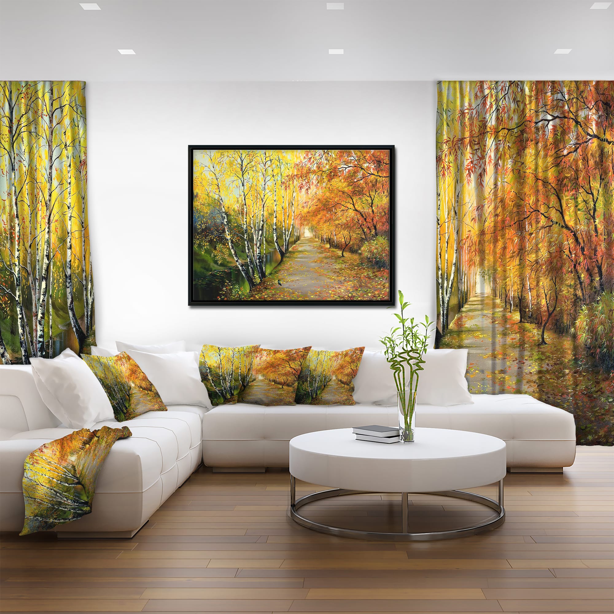 Designart - Beautiful Fall Forest