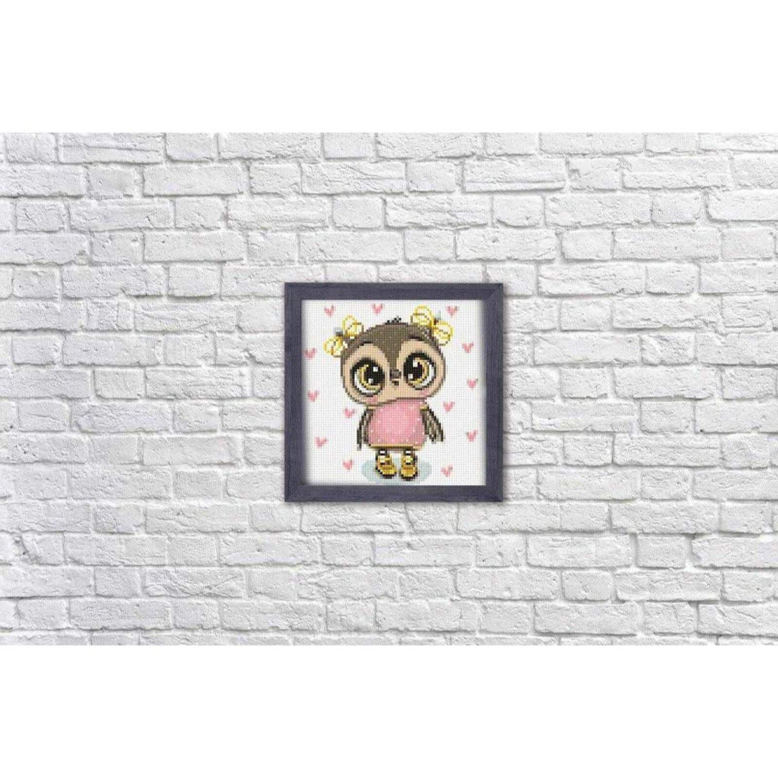 Crafting Spark Owl Nika Diamond Painting Kit