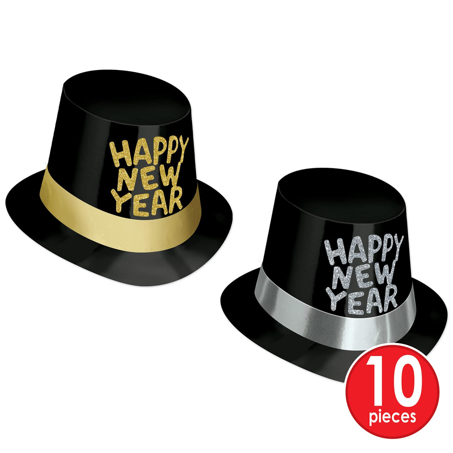 Beistle Silver & Gold New Year Super Deluxe Accessory Kit