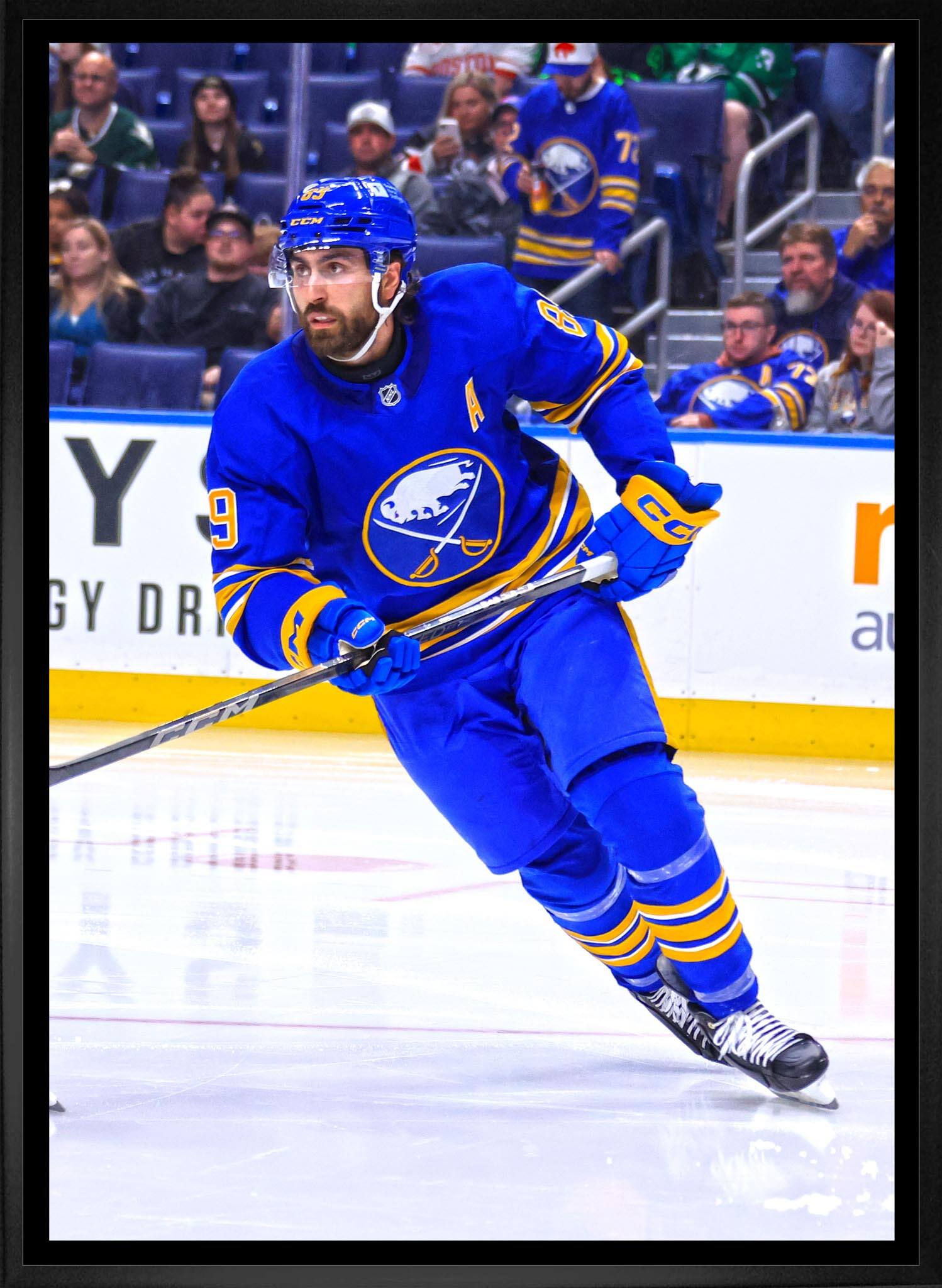 Alex Tuch 20" x 29" Framed Canvas Buffalo Sabres 22.5" x 31.5"