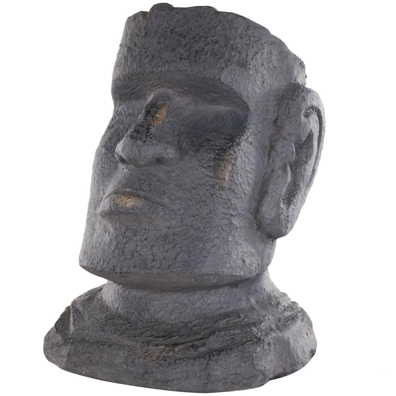 Distressed Island Head Planter