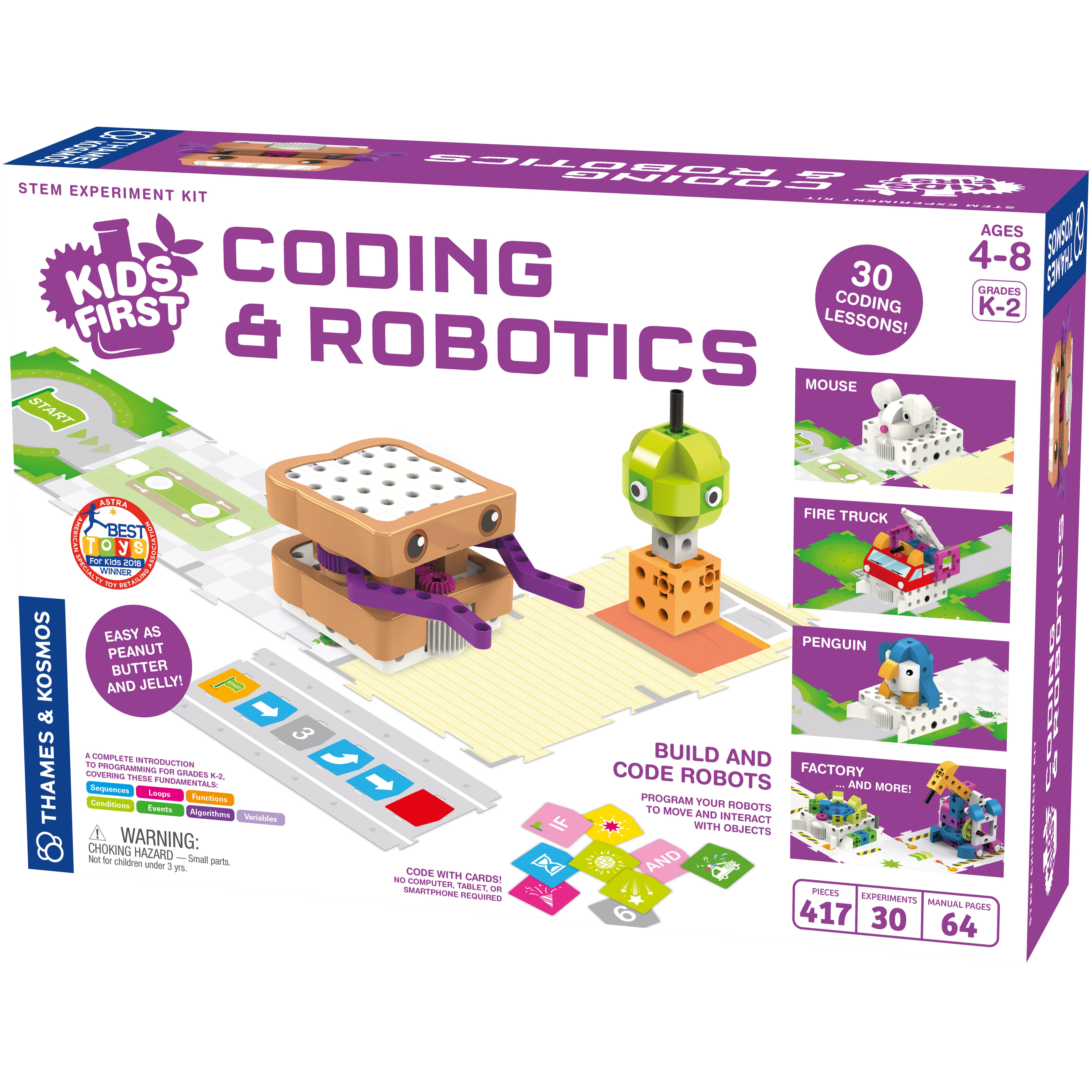 Thames & Kosmos Kids First Coding & Robotics Experiment Kit