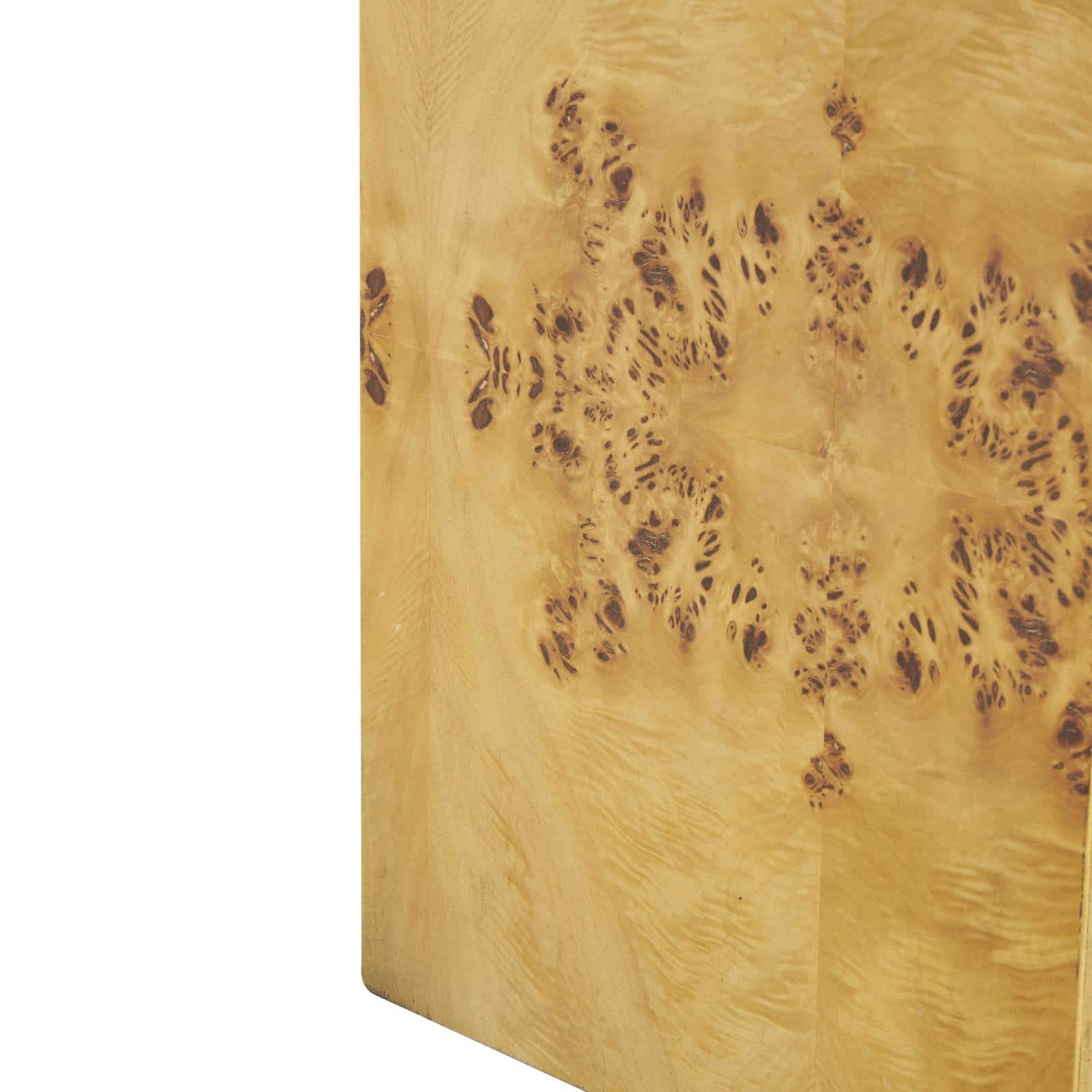 12" x 20" Brown Wood Square Accent Table