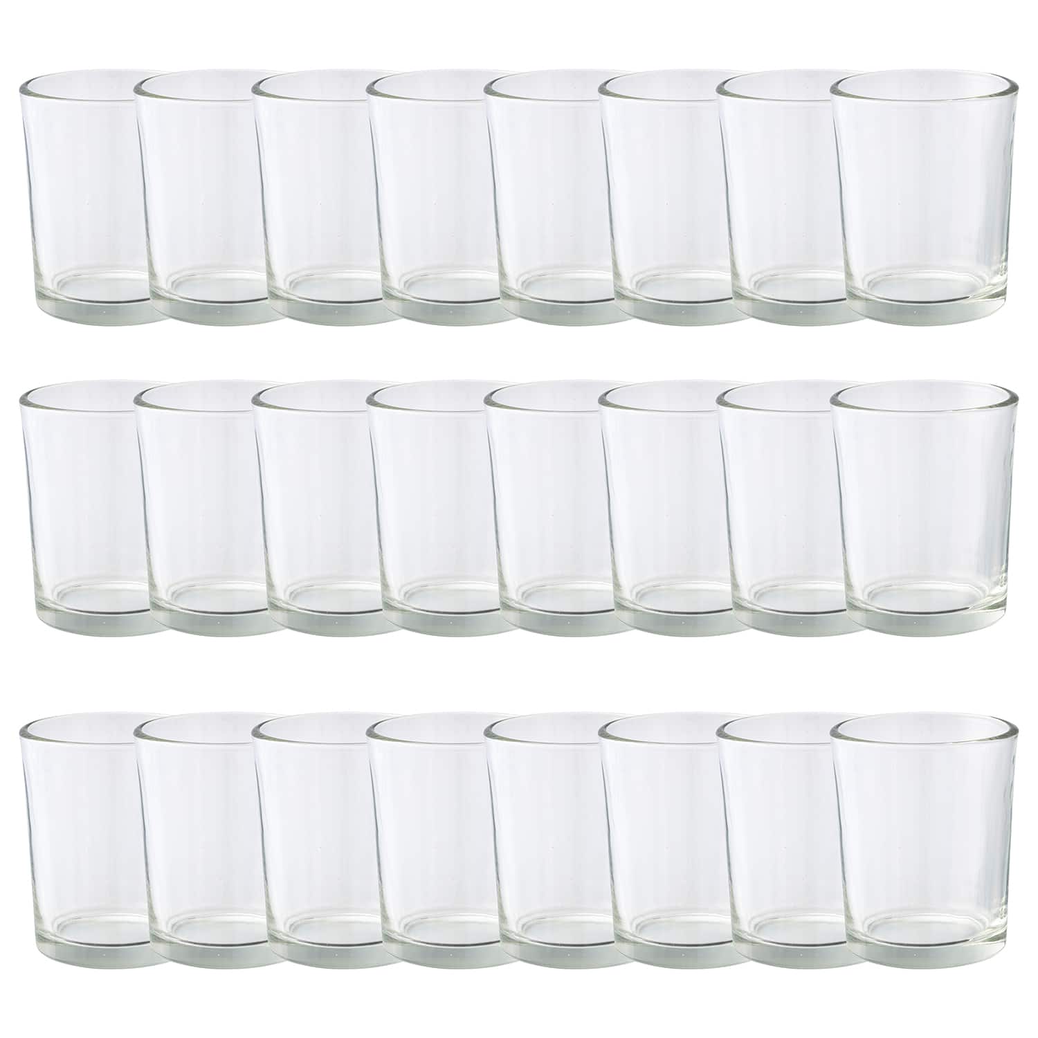 24 Pack: Glass Votive Holder by Ashland®
