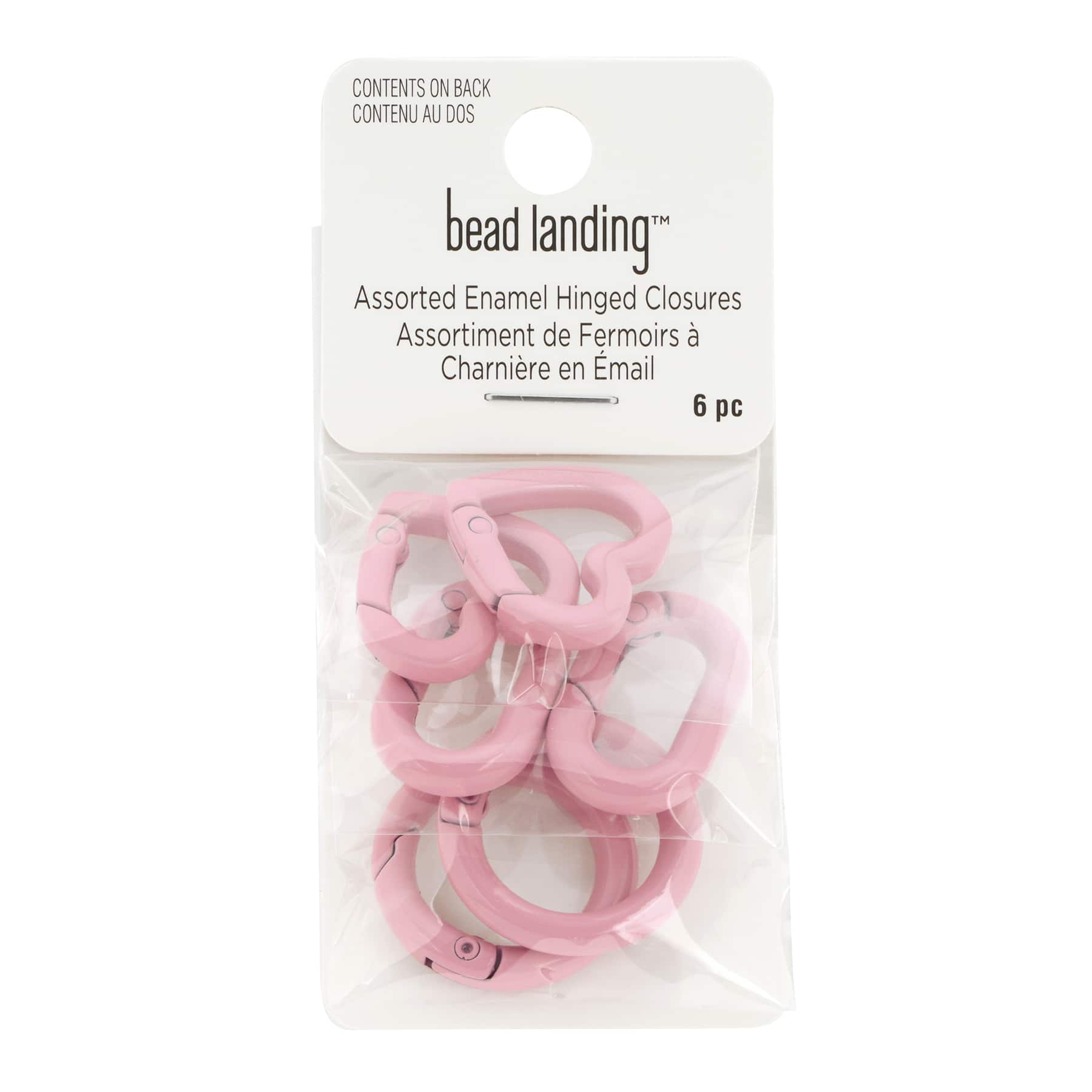 Enameled Hinge Closure Assortment by Bead Landing