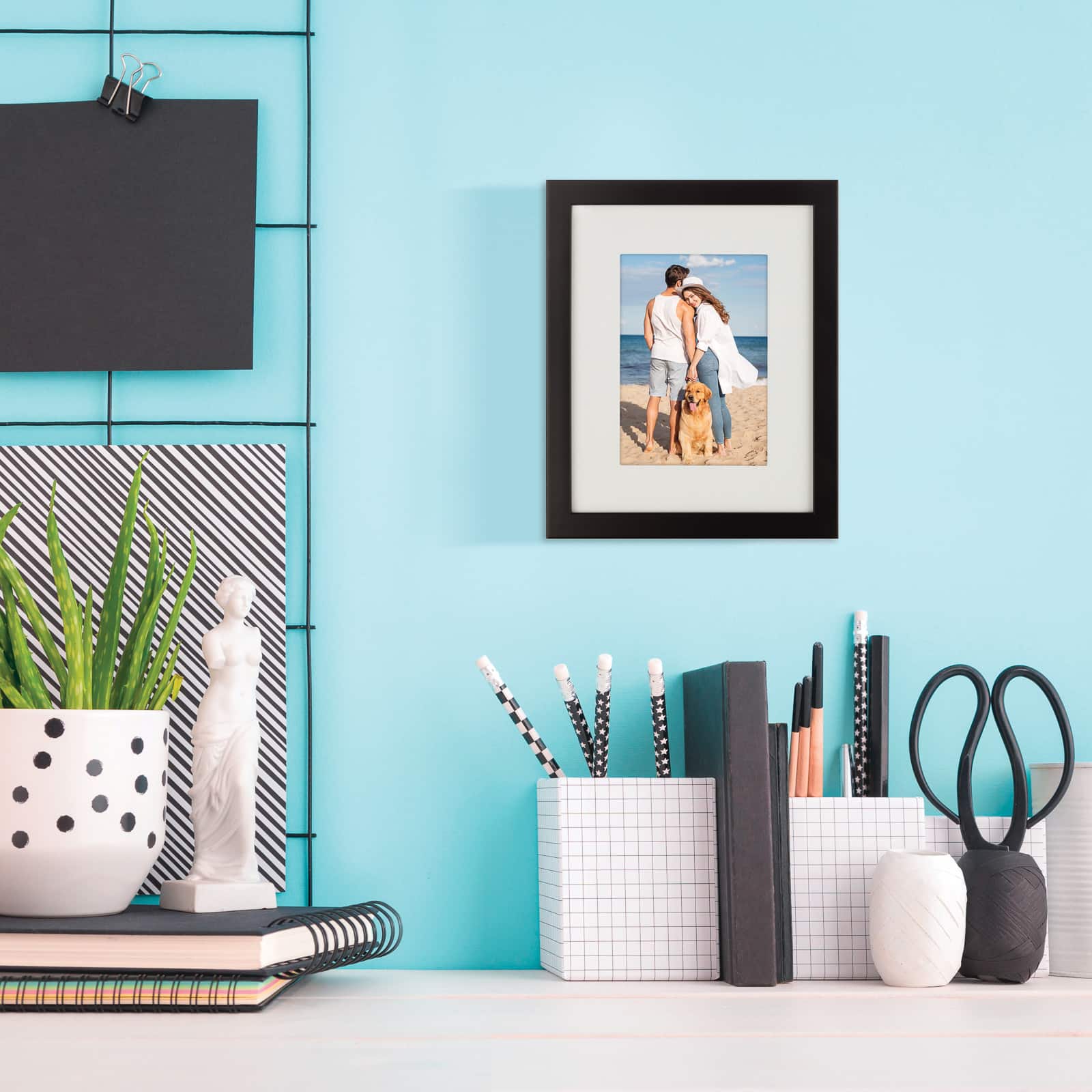 12 Pack: Black Frame With Mat, Aspect by Studio Décor®