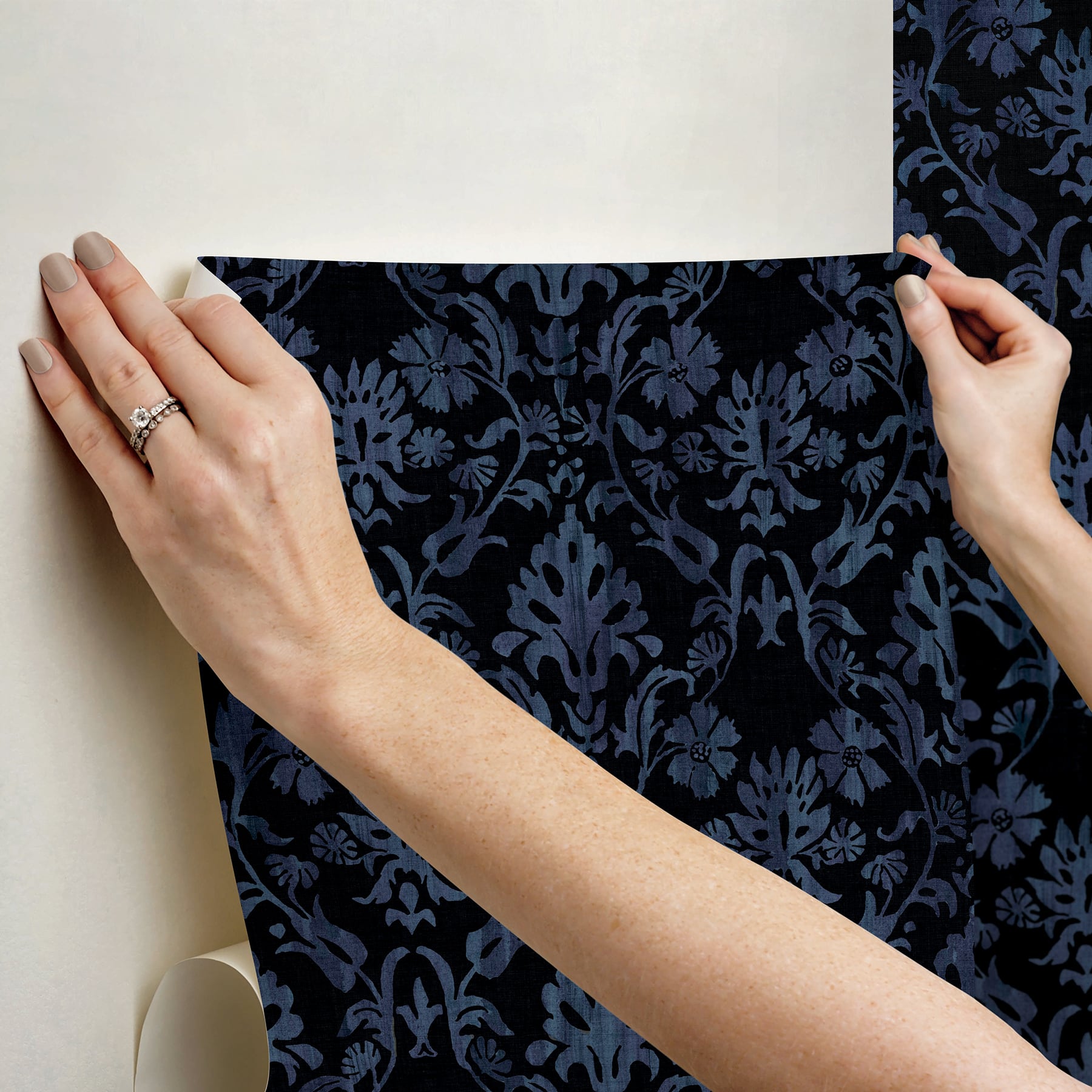 RoomMates Blooming Damask Peel & Stick Wallpaper