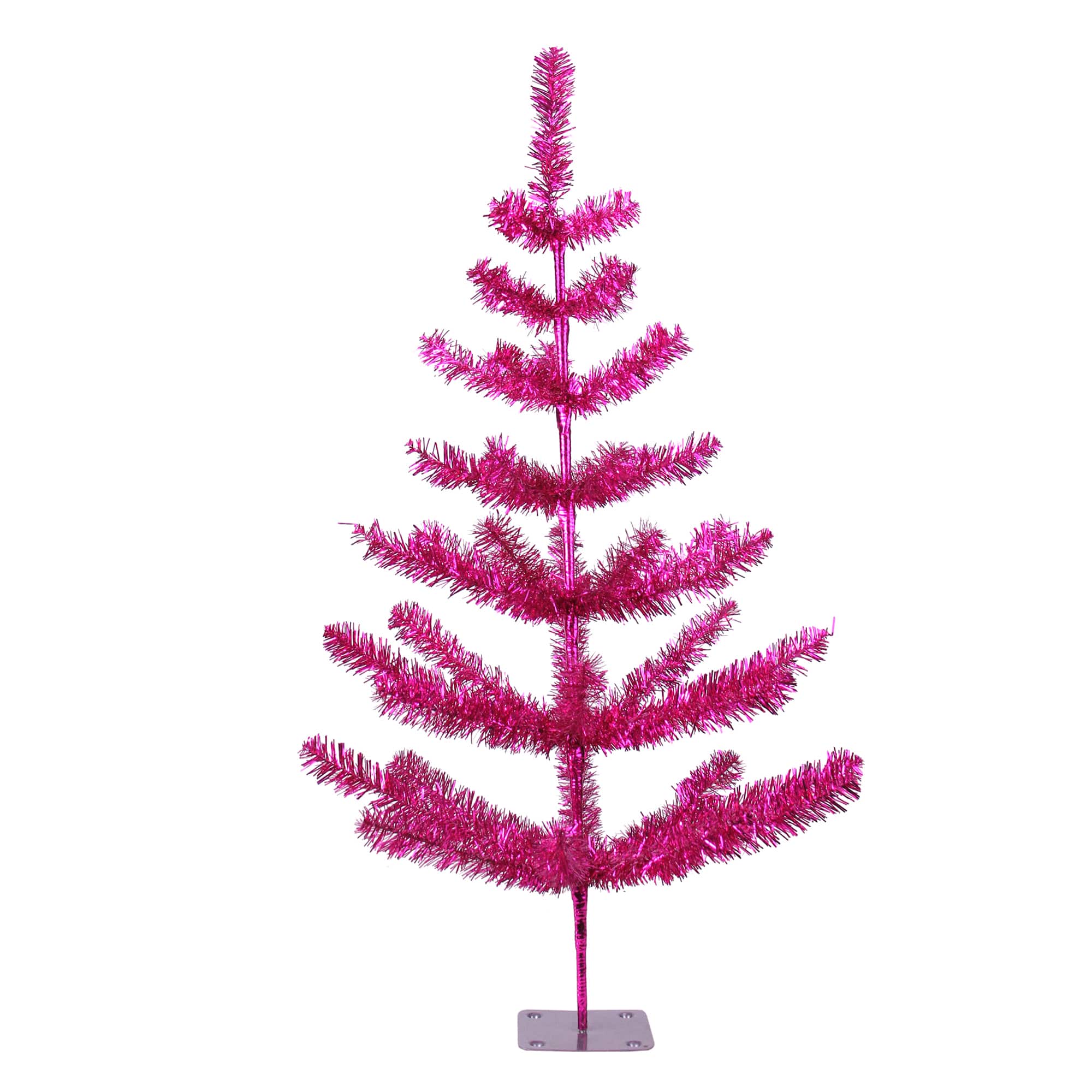 Northlight 3ft. Unlit Fuchsia Pink Medium Twig Artificial Christmas Tree