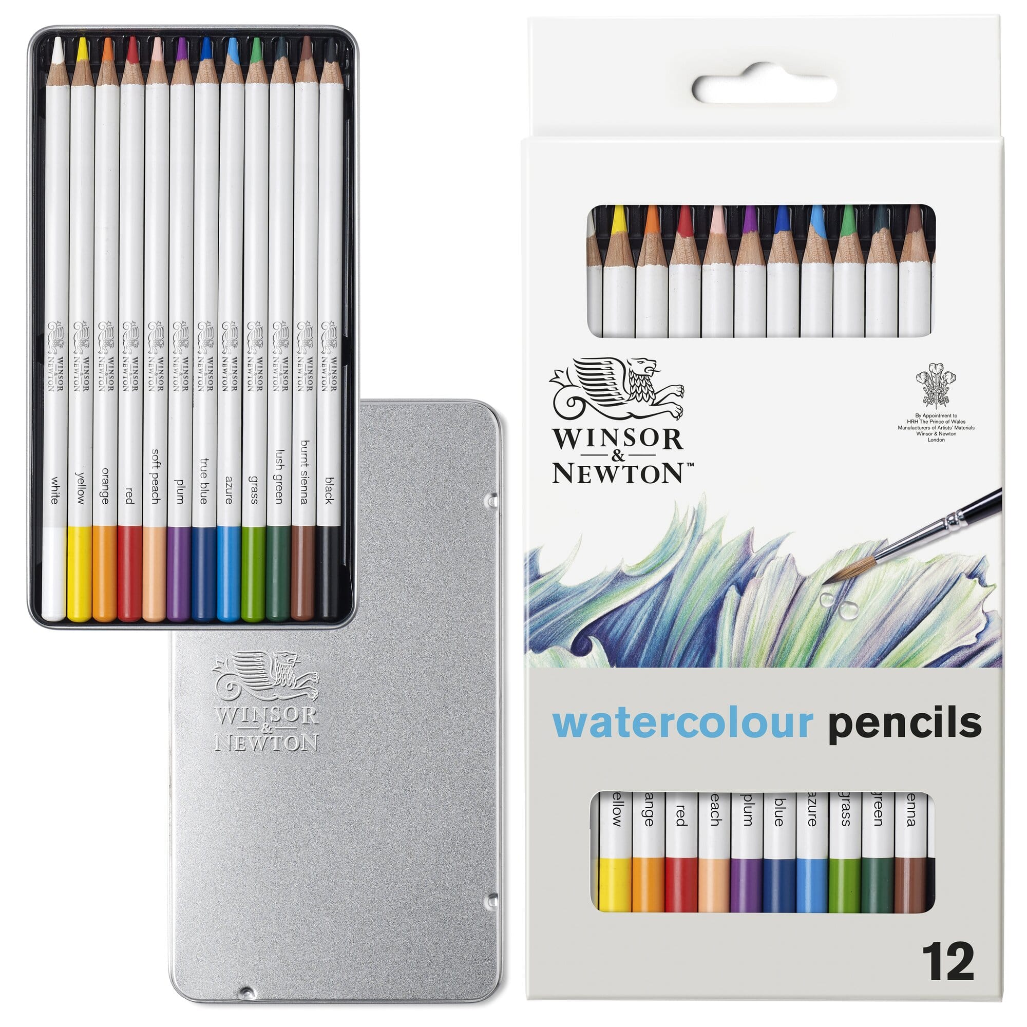Winsor & Newton® Studio Collection Watercolor Pencil Tin Set