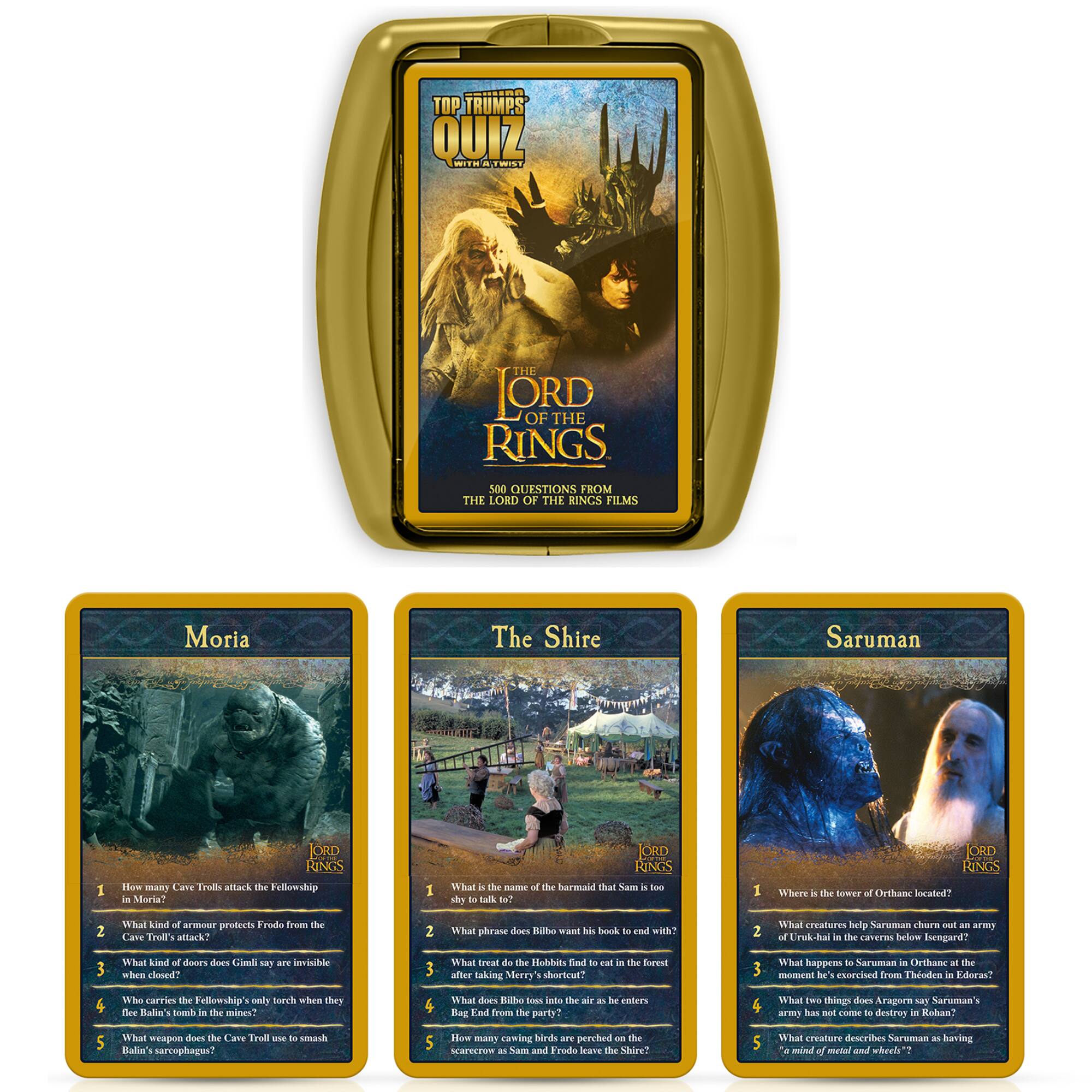 Top Trumps Lord of the Rings Quiz