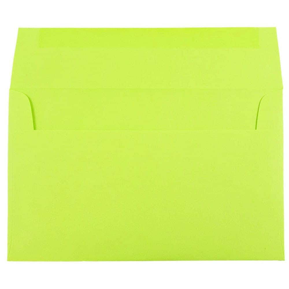 JAM Paper A10 Colored Invitation Envelopes, 50ct.