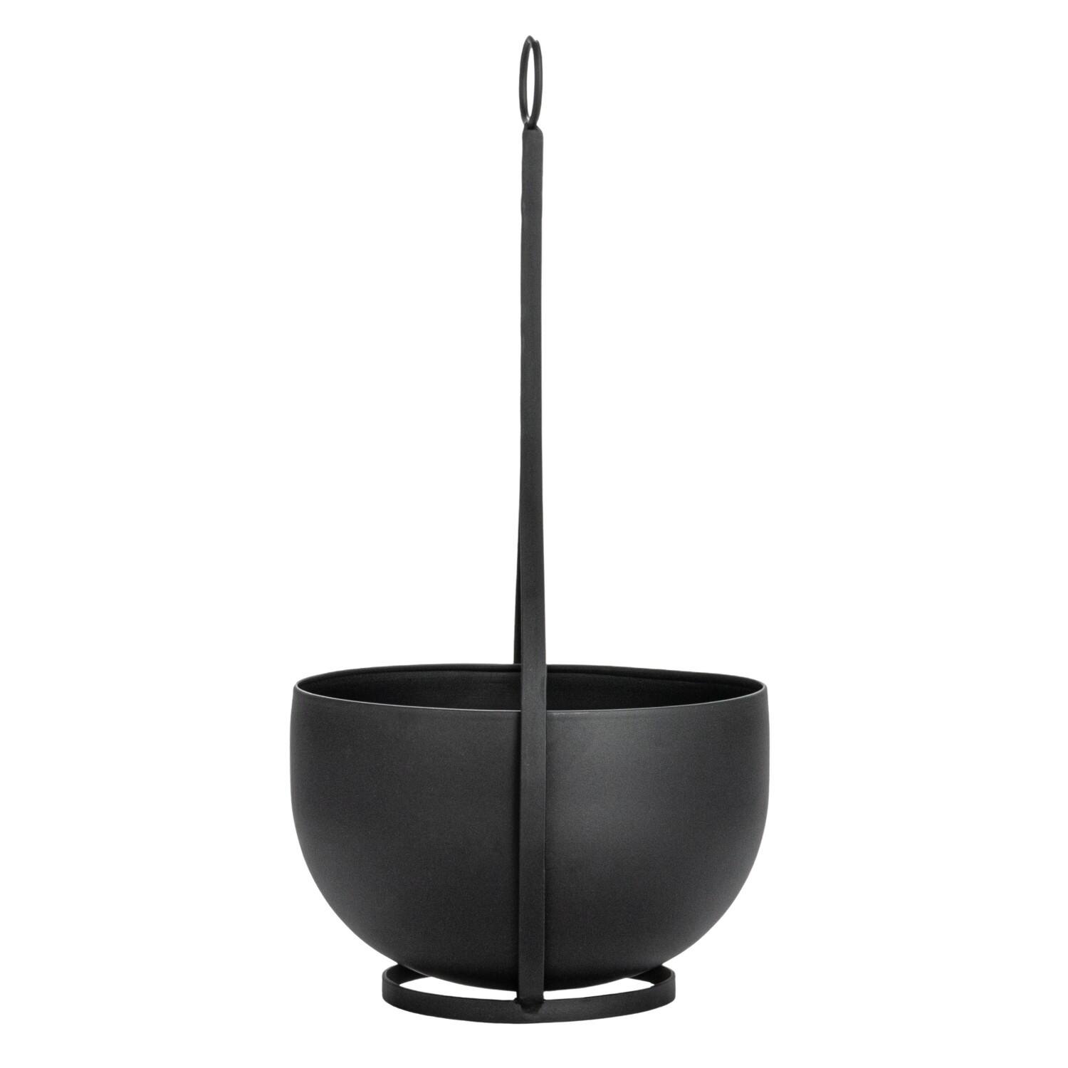 Hello Honey® Black Decorative Hanging Metal Planter Set