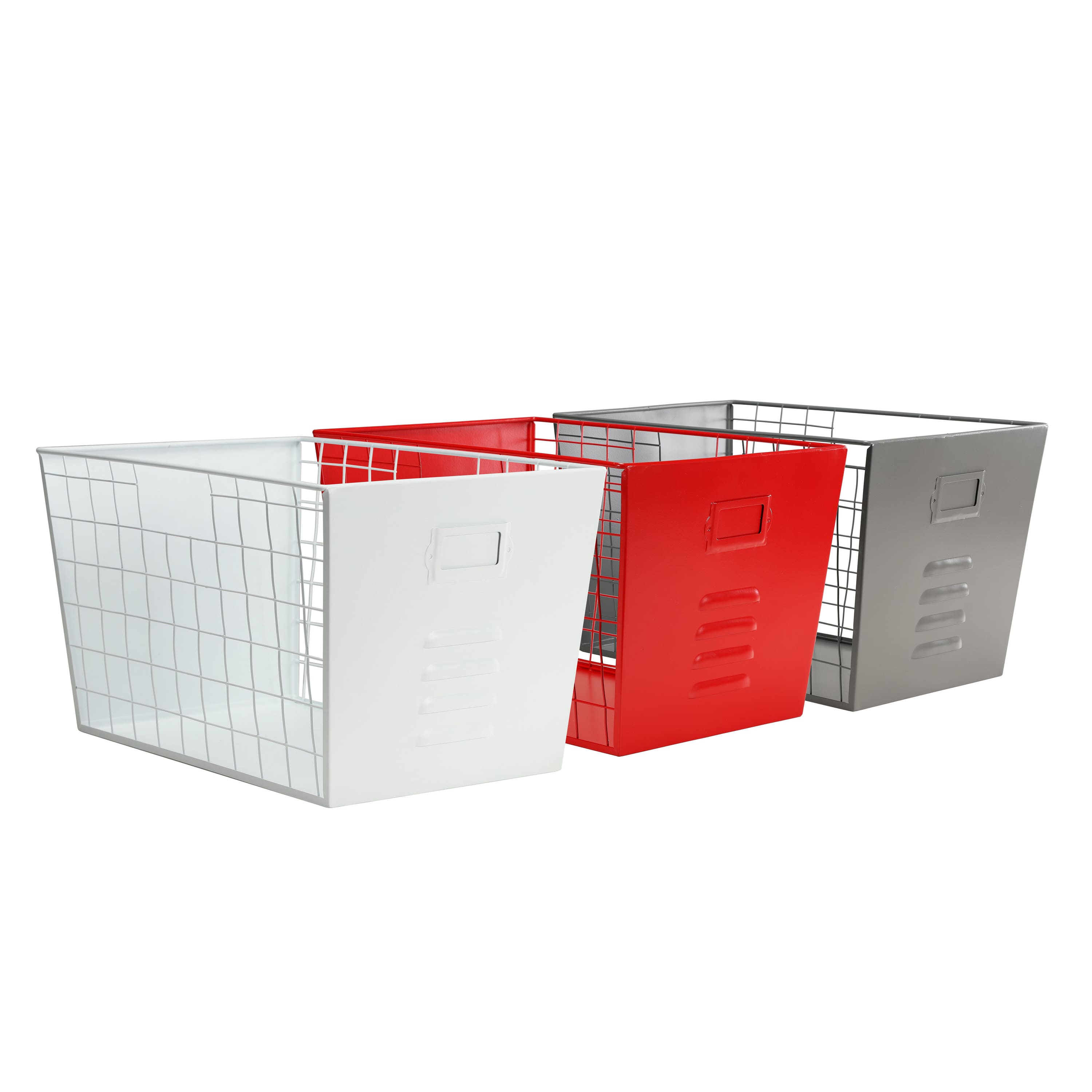 6 Pack: 13" Gray Wire Multifunctional Basket