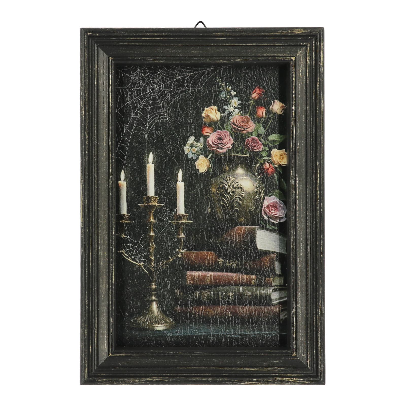 Framed Stacked Books Wall Décor by Ashland®